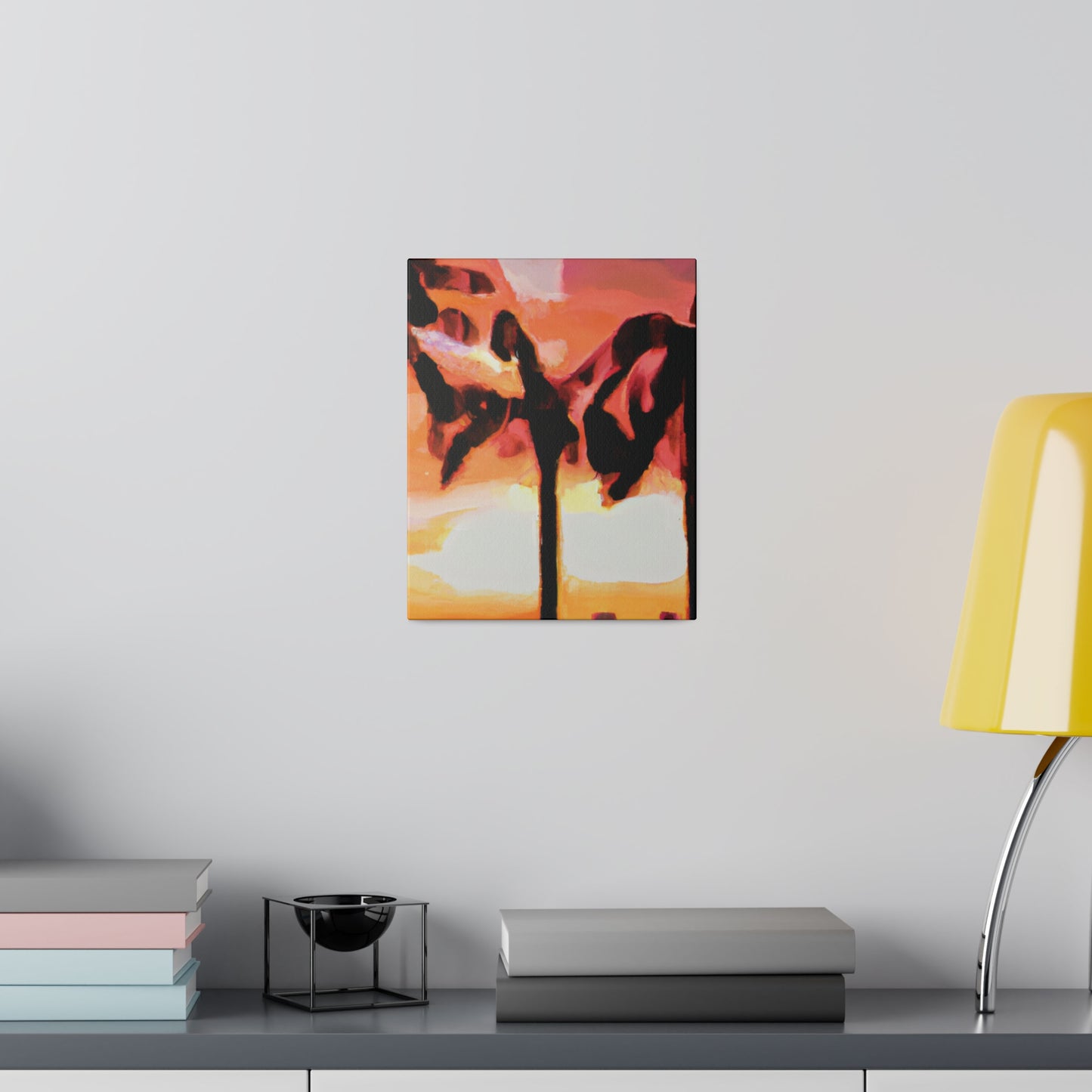 6372O - Miami Beach Sunset Painting Print | Miami | Beach | Sunset | Poster | Home Decor | Wall Art | Canvas