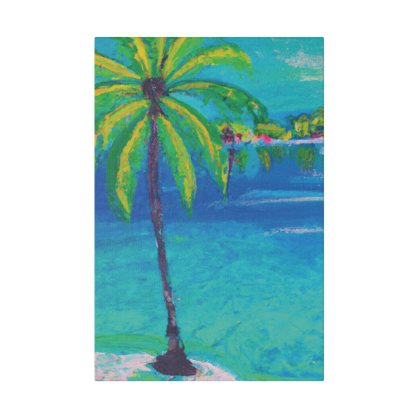 7741F - Bahamas Ocean Painting Print | Bahamas | Ocean | Beach | Poster | Home Decor | Wall Art | Canvas