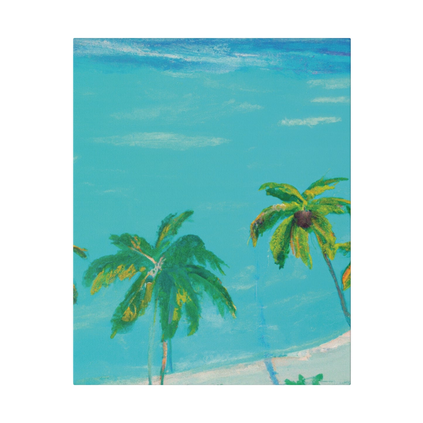 7383L - Bahamas Ocean Painting Print | Bahamas | Ocean | Beach | Poster | Home Decor | Wall Art | Canvas