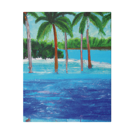 4563X - Bahamas Ocean Painting Print | Bahamas | Ocean | Beach | Poster | Home Decor | Wall Art | Canvas