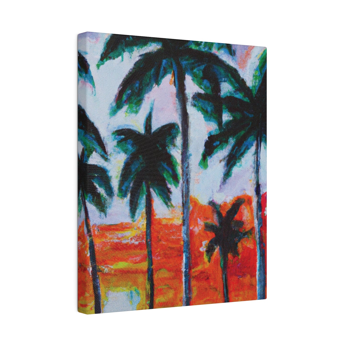 5398G - Miami Beach Sunset Painting Print | Miami | Beach | Sunset | Poster | Home Decor | Wall Art | Canvas