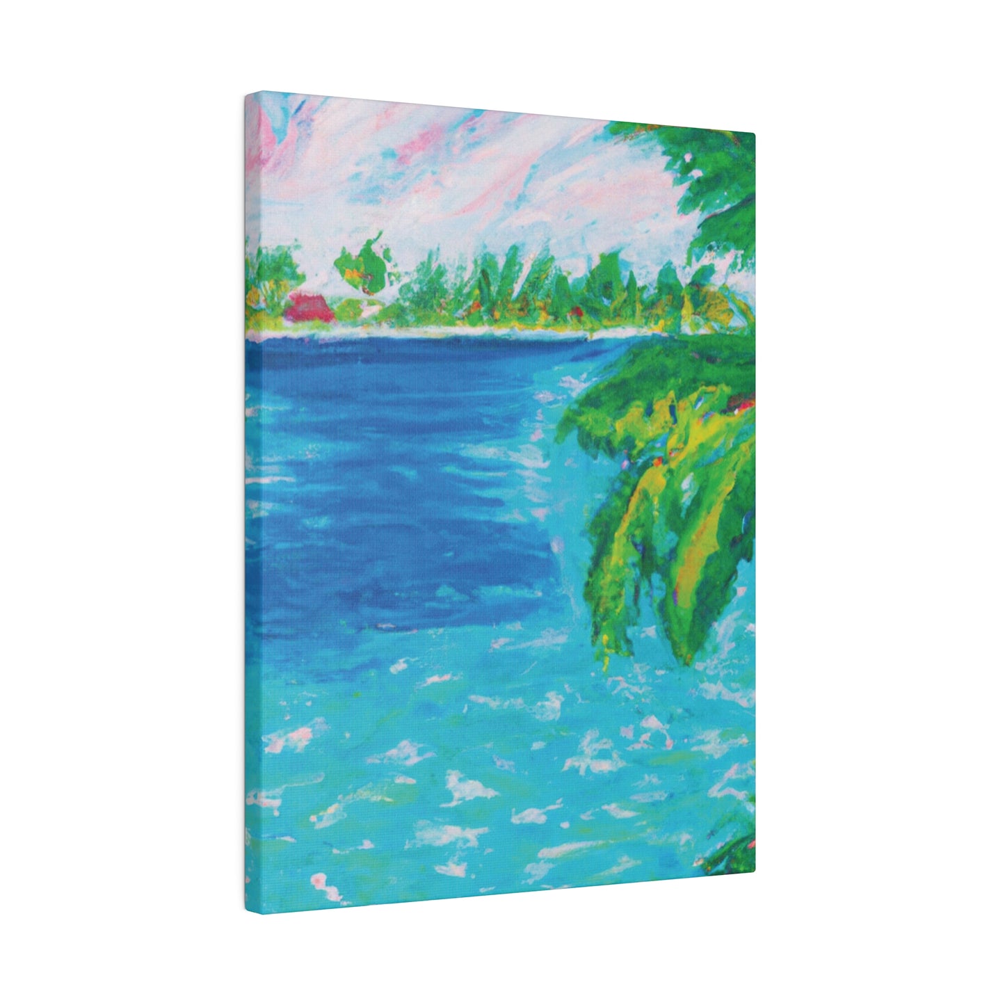 3265X - Bahamas Ocean Painting Print | Bahamas | Ocean | Beach | Poster | Home Decor | Wall Art | Canvas