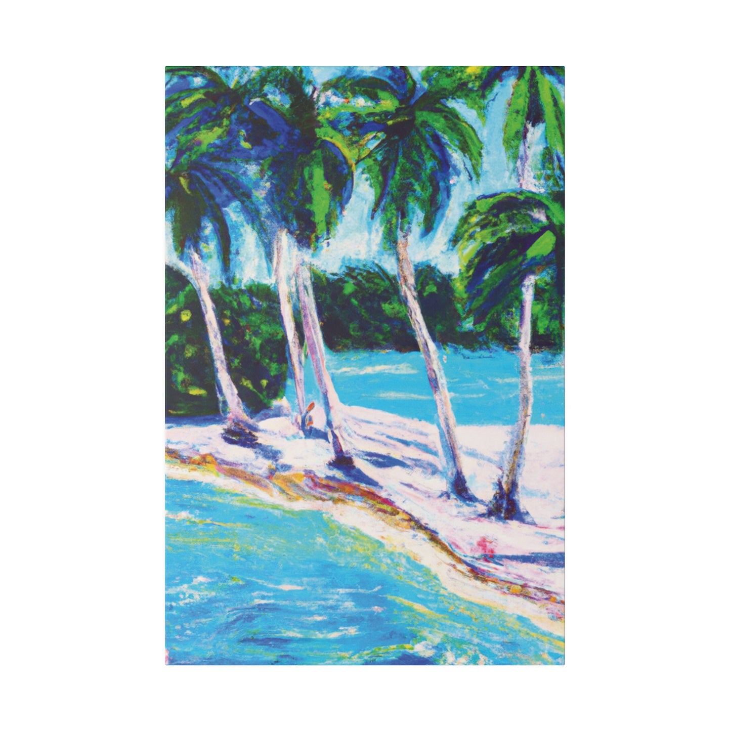 4567L - Bahamas Ocean Painting Print | Bahamas | Ocean | Beach | Poster | Home Decor | Wall Art | Canvas