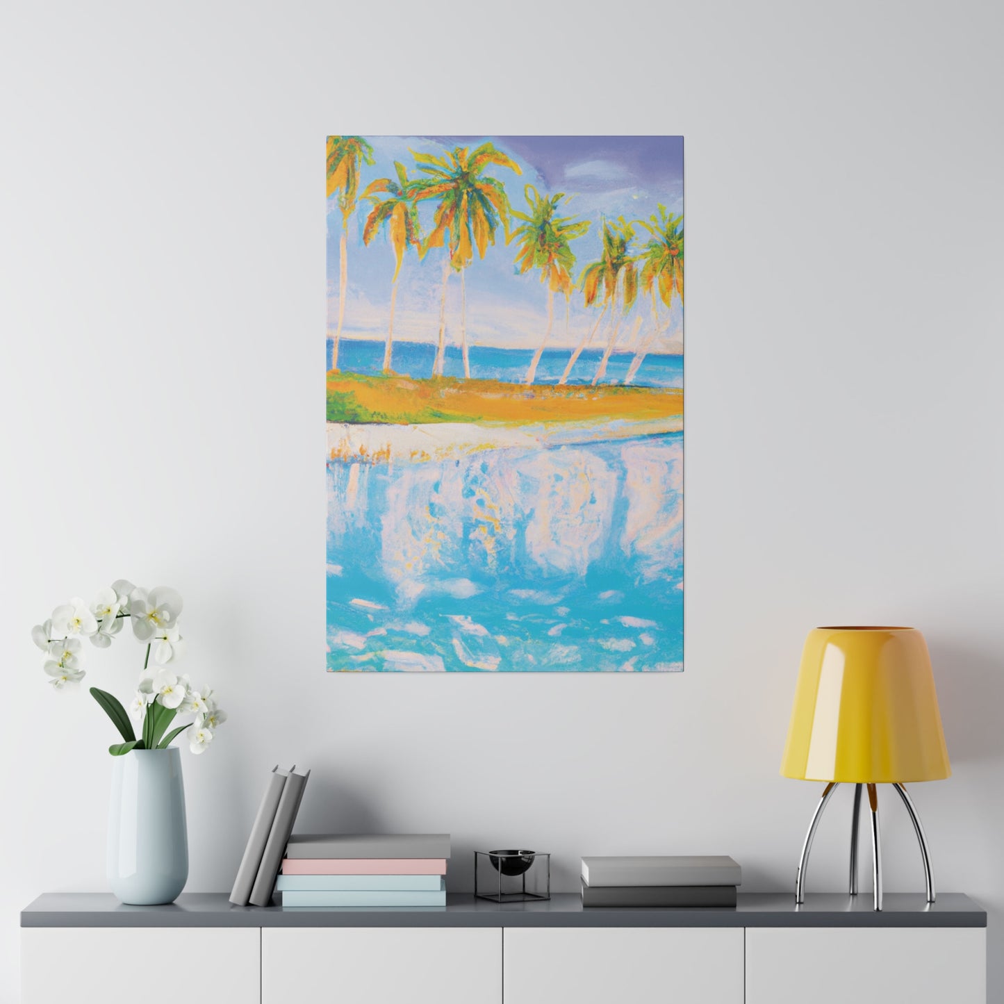 4904O - Bahamas Ocean Painting Print | Bahamas | Ocean | Beach | Poster | Home Decor | Wall Art | Canvas