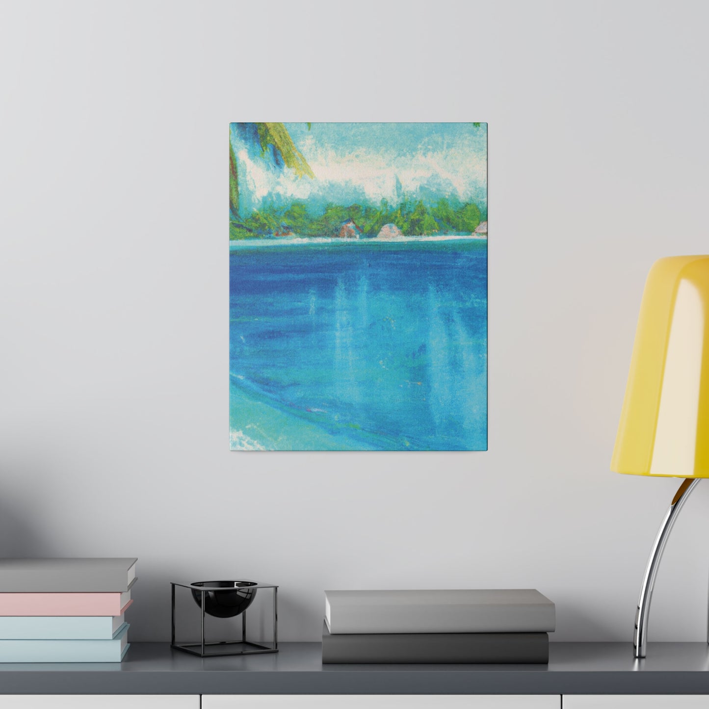 3198N - Bahamas Ocean Painting Print | Bahamas | Ocean | Beach | Poster | Home Decor | Wall Art | Canvas