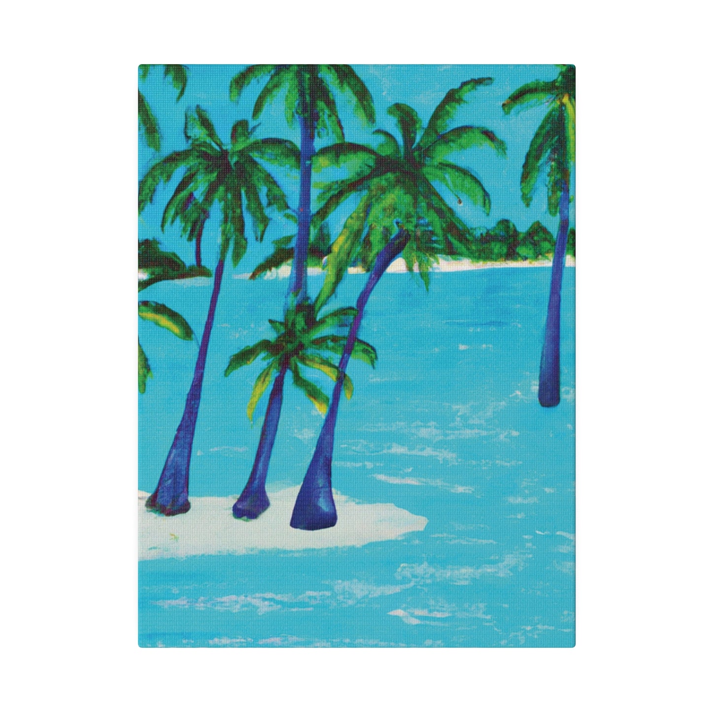 2486G - Bahamas Ocean Painting Print | Bahamas | Ocean | Beach | Poster | Home Decor | Wall Art | Canvas