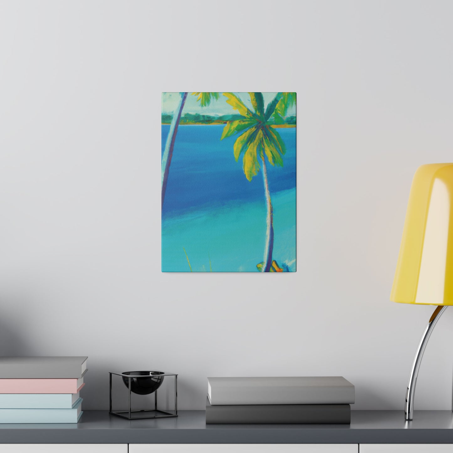 7593L - Bahamas Ocean Painting Print | Bahamas | Ocean | Beach | Poster | Home Decor | Wall Art | Canvas