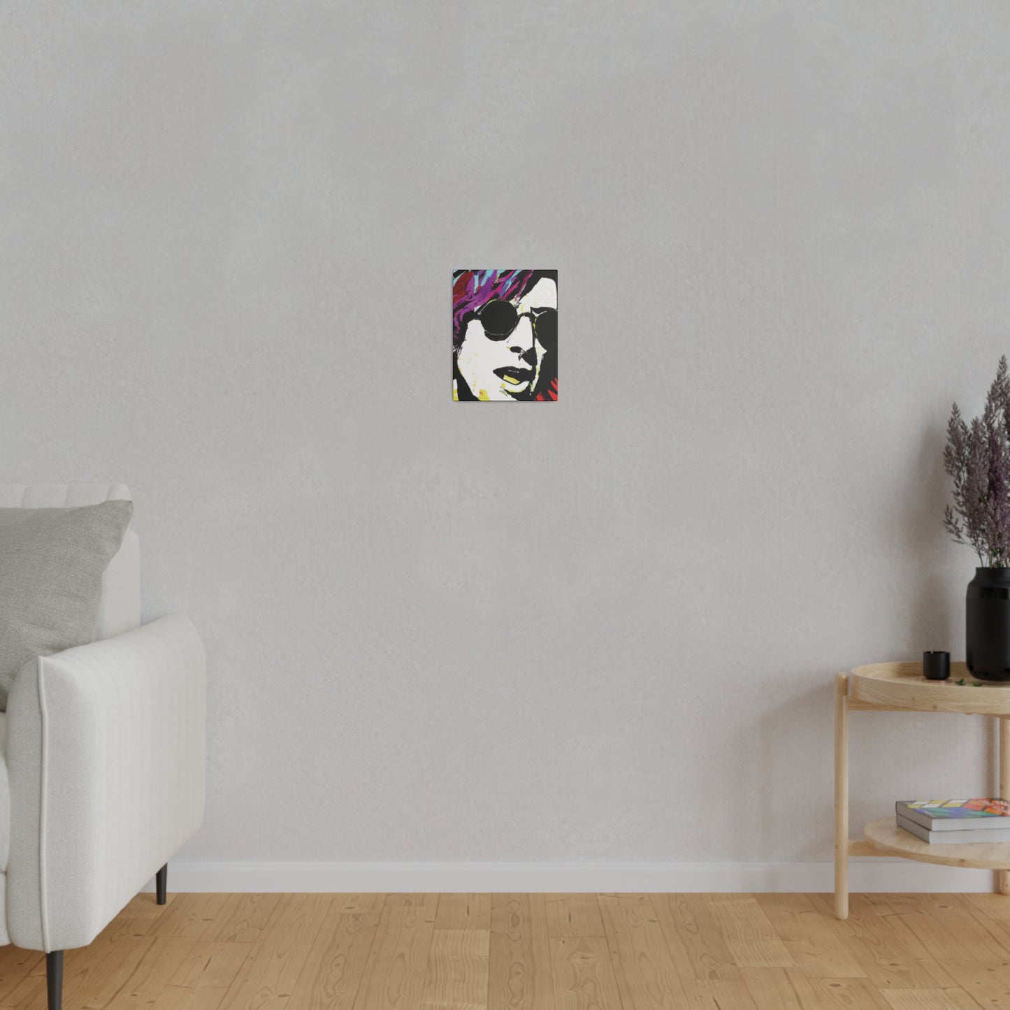 9436F - Rockstar Painting Print | Face | Abstract | Poster | Home Decor | Wall Art | Music Art | Canvas