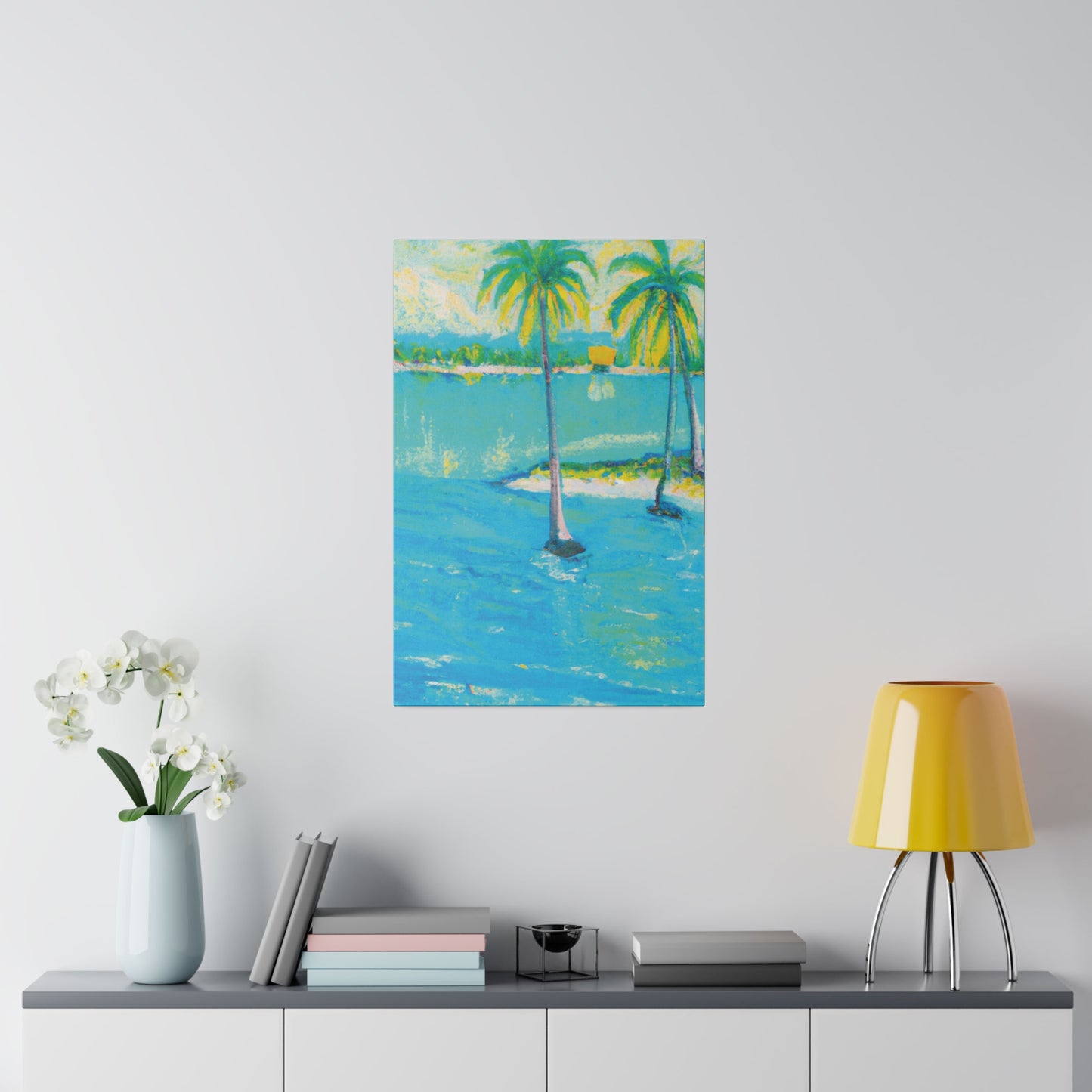 9652X - Bahamas Ocean Painting Print | Bahamas | Ocean | Beach | Poster | Home Decor | Wall Art | Canvas