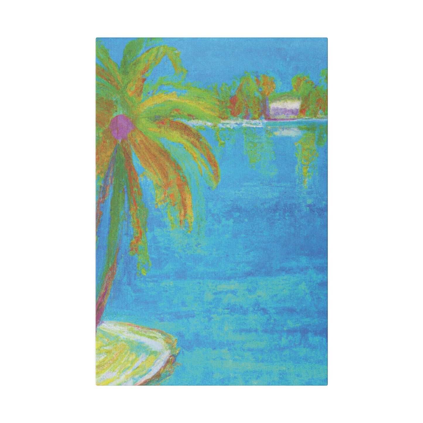 7245E - Bahamas Ocean Painting Print | Bahamas | Ocean | Beach | Poster | Home Decor | Wall Art | Canvas