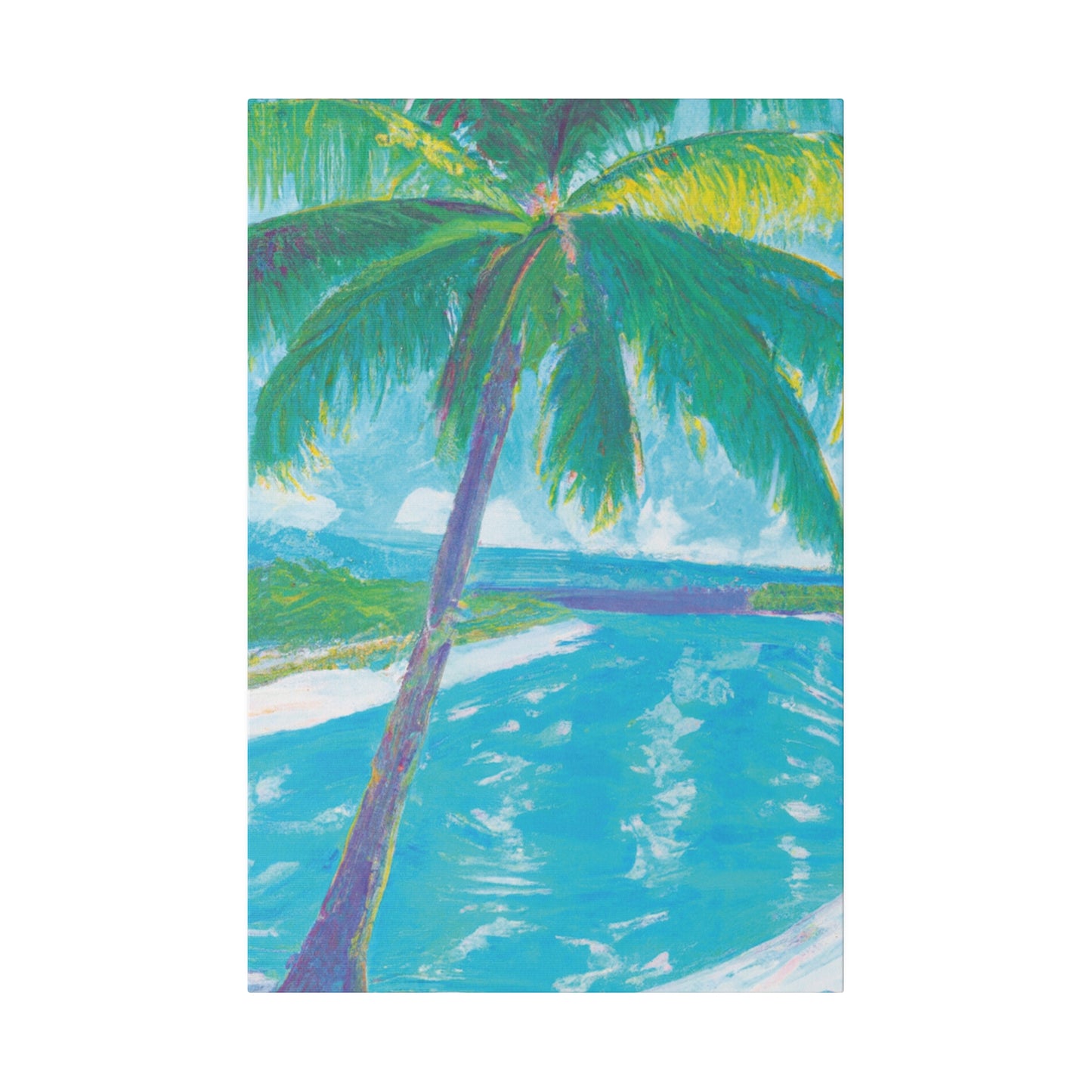 9252K - Bahamas Ocean Painting Print | Bahamas | Ocean | Beach | Poster | Home Decor | Wall Art | Canvas