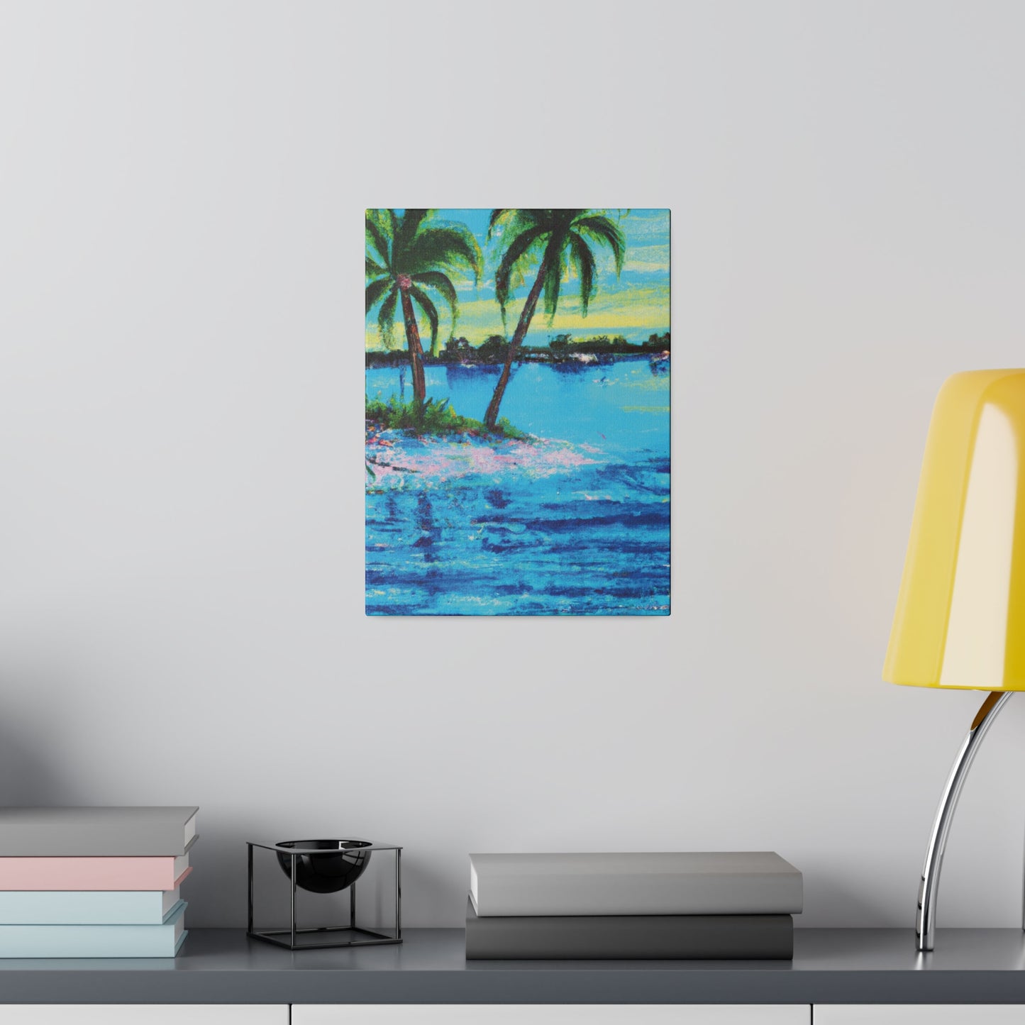 8156G - Bahamas Ocean Painting Print | Bahamas | Ocean | Beach | Poster | Home Decor | Wall Art | Canvas