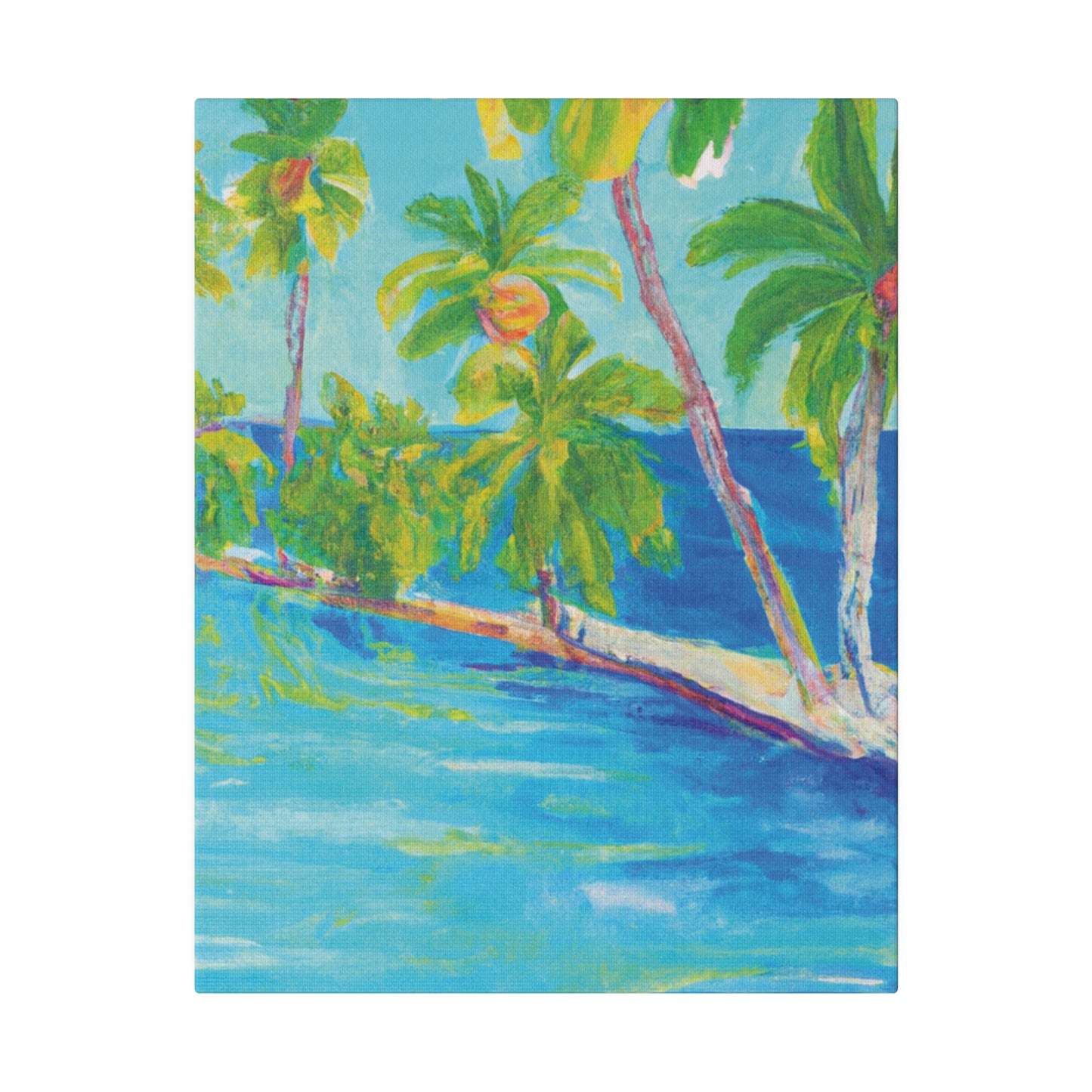 8256Q - Bahamas Ocean Painting Print | Bahamas | Ocean | Beach | Poster | Home Decor | Wall Art | Canvas