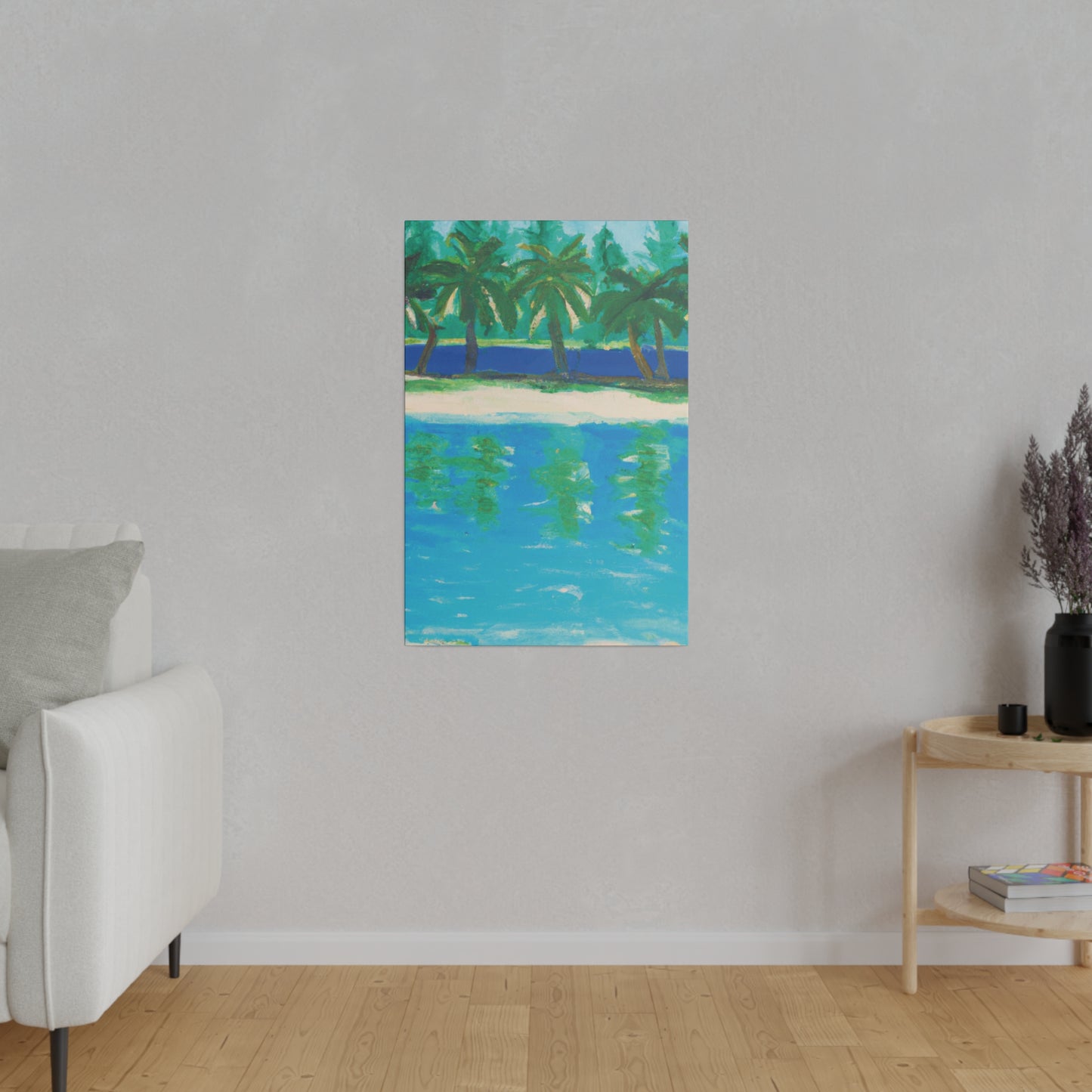 4129L - Bahamas Ocean Painting Print | Bahamas | Ocean | Beach | Poster | Home Decor | Wall Art | Canvas