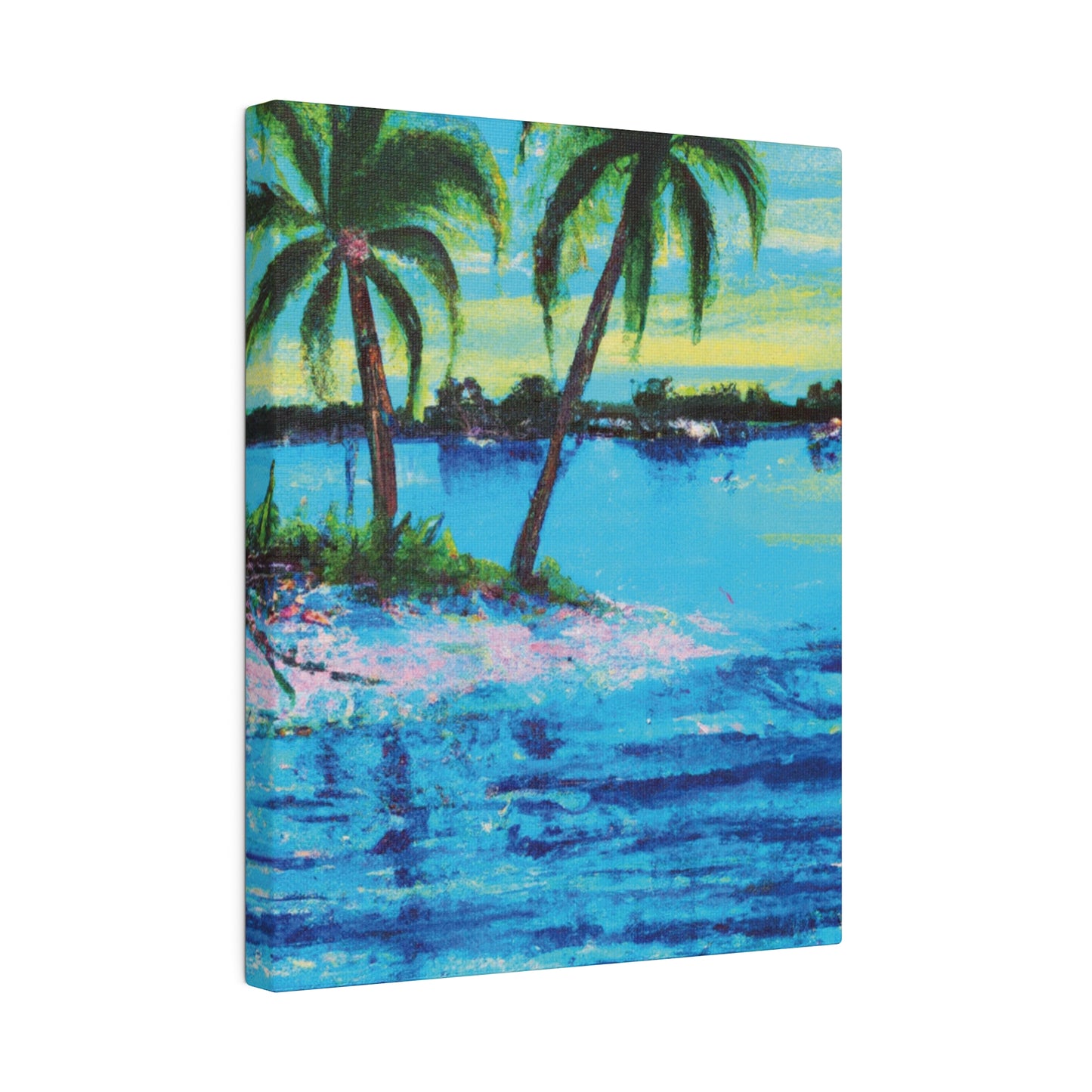 8156G - Bahamas Ocean Painting Print | Bahamas | Ocean | Beach | Poster | Home Decor | Wall Art | Canvas