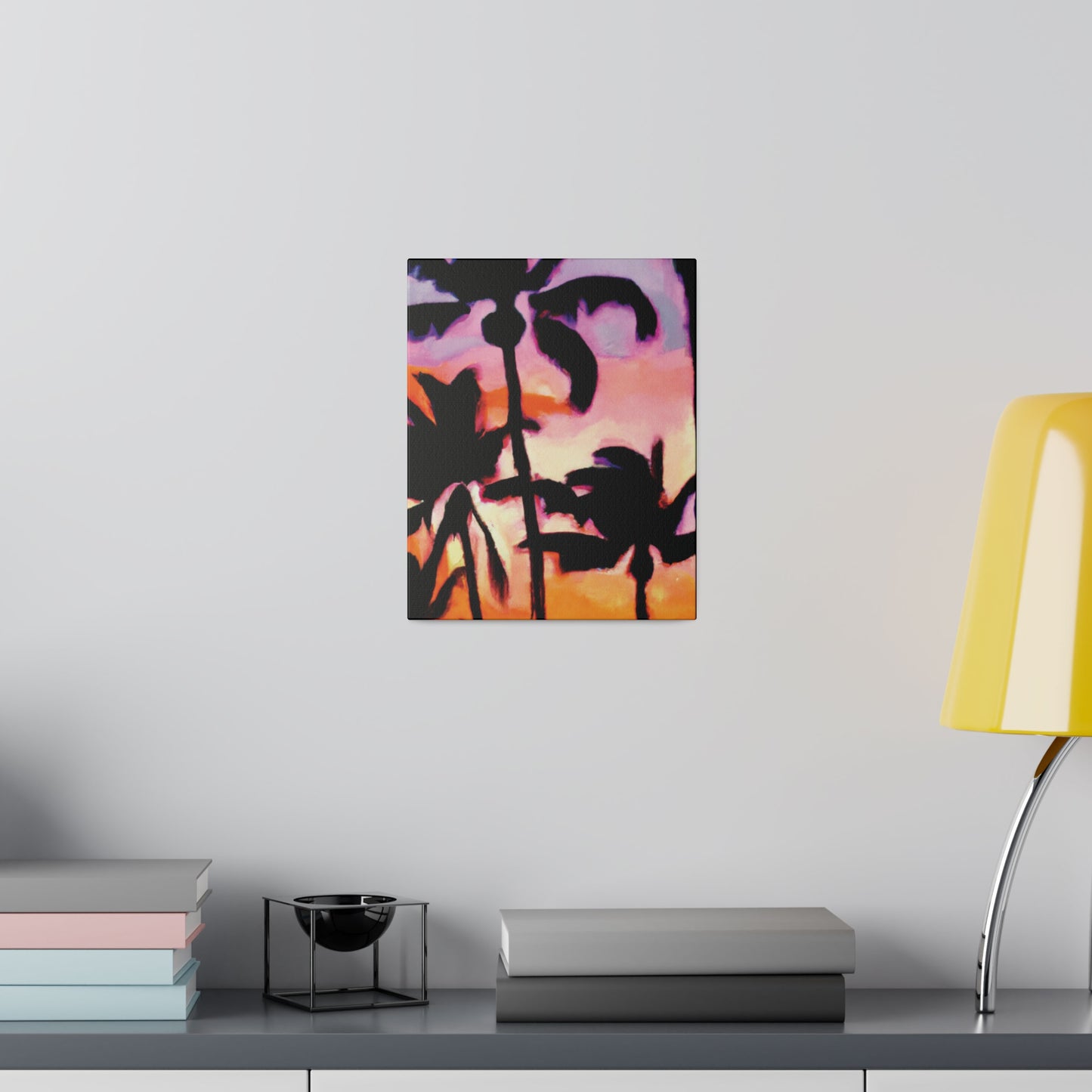 2090A - Miami Beach Sunset Painting Print | Miami | Beach | Sunset | Poster | Home Decor | Wall Art | Canvas