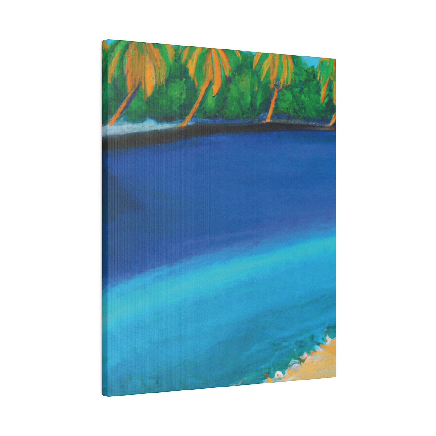 4195T - Bahamas Ocean Painting Print | Bahamas | Ocean | Beach | Poster | Home Decor | Wall Art | Canvas