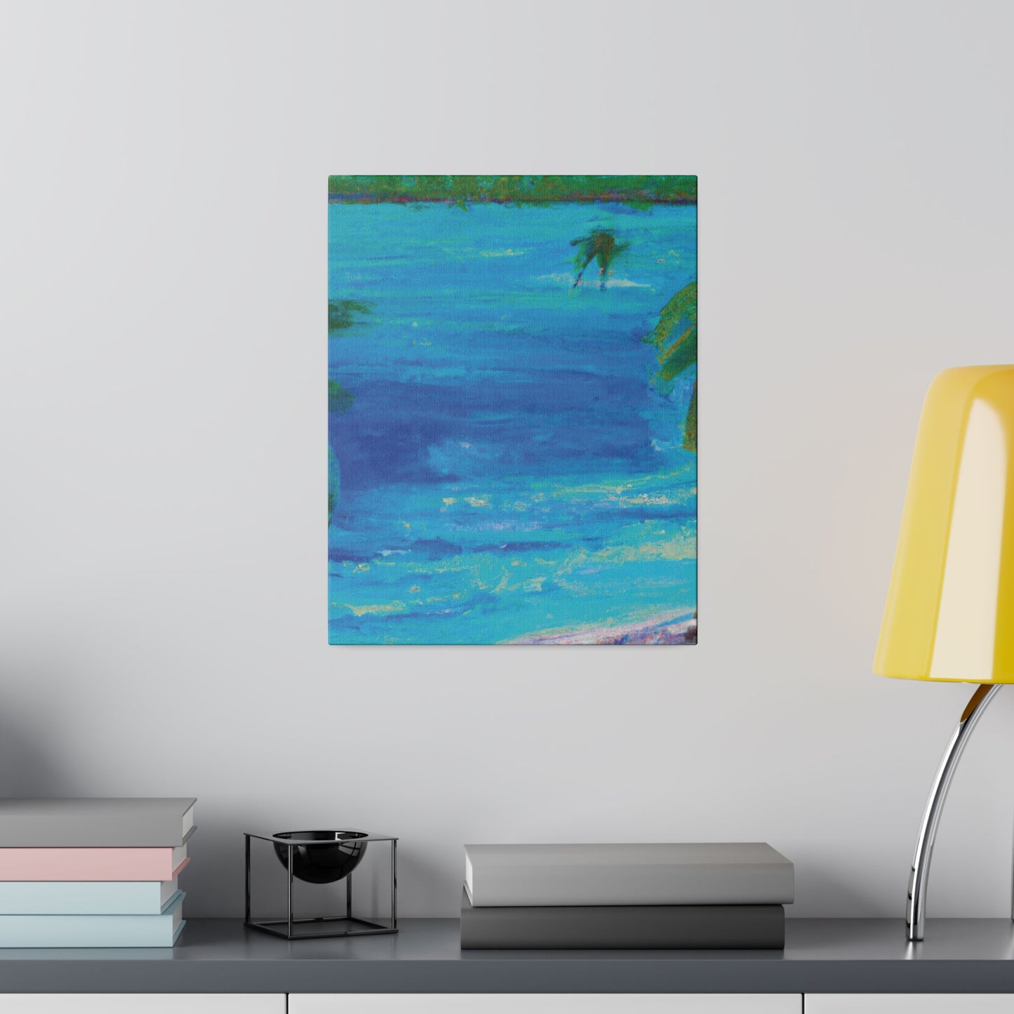 5105Q - Bahamas Ocean Painting Print | Bahamas | Ocean | Beach | Poster | Home Decor | Wall Art | Canvas