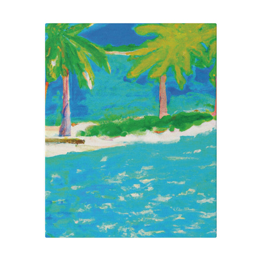 3271K - Bahamas Ocean Painting Print | Bahamas | Ocean | Beach | Poster | Home Decor | Wall Art | Canvas