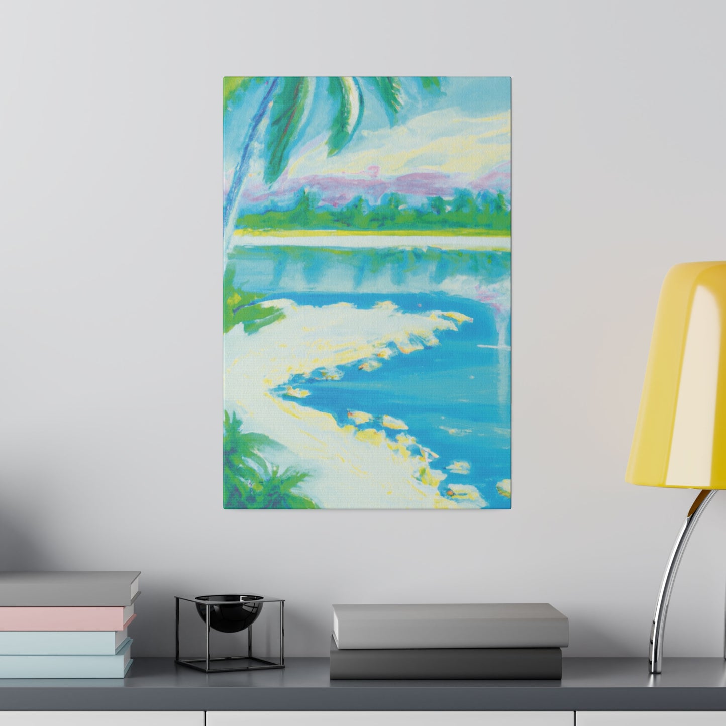 4501F - Bahamas Ocean Painting Print | Bahamas | Ocean | Beach | Poster | Home Decor | Wall Art | Canvas