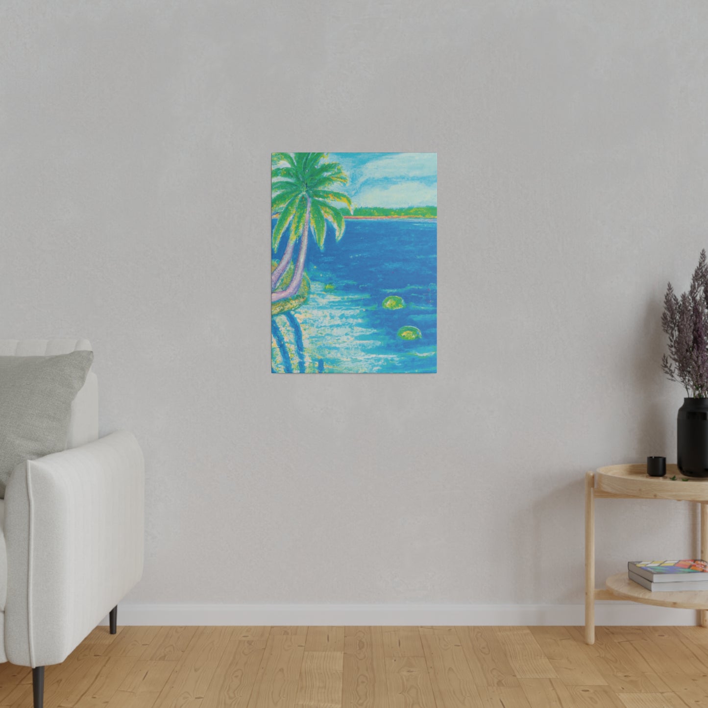 5683A - Bahamas Ocean Painting Print | Bahamas | Ocean | Beach | Poster | Home Decor | Wall Art | Canvas