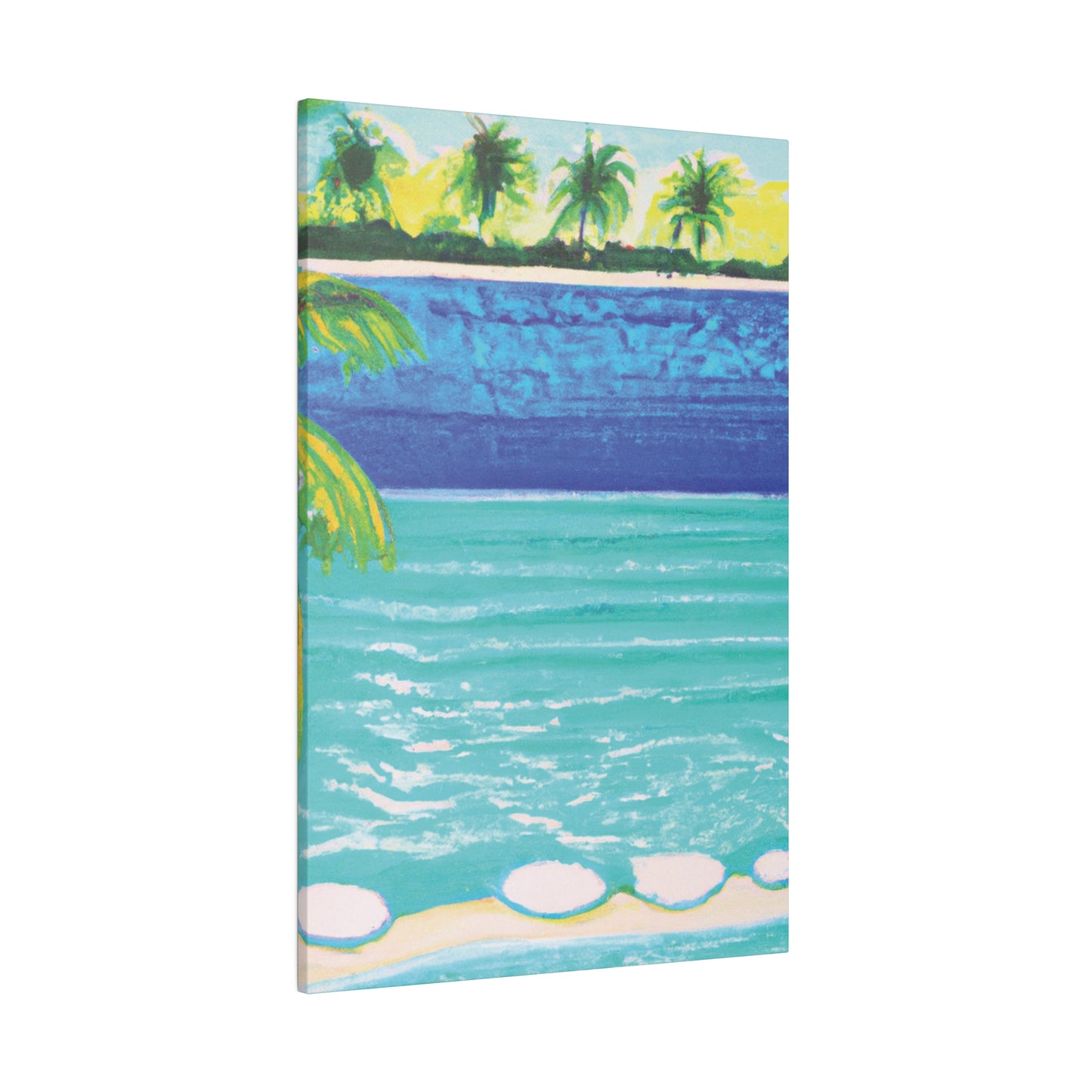 4234Z - Bahamas Ocean Painting Print | Bahamas | Ocean | Beach | Poster | Home Decor | Wall Art | Canvas