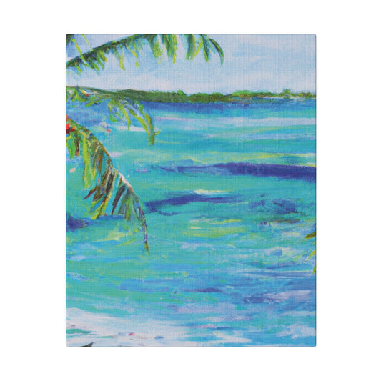 3158F - Bahamas Ocean Painting Print | Bahamas | Ocean | Beach | Poster | Home Decor | Wall Art | Canvas