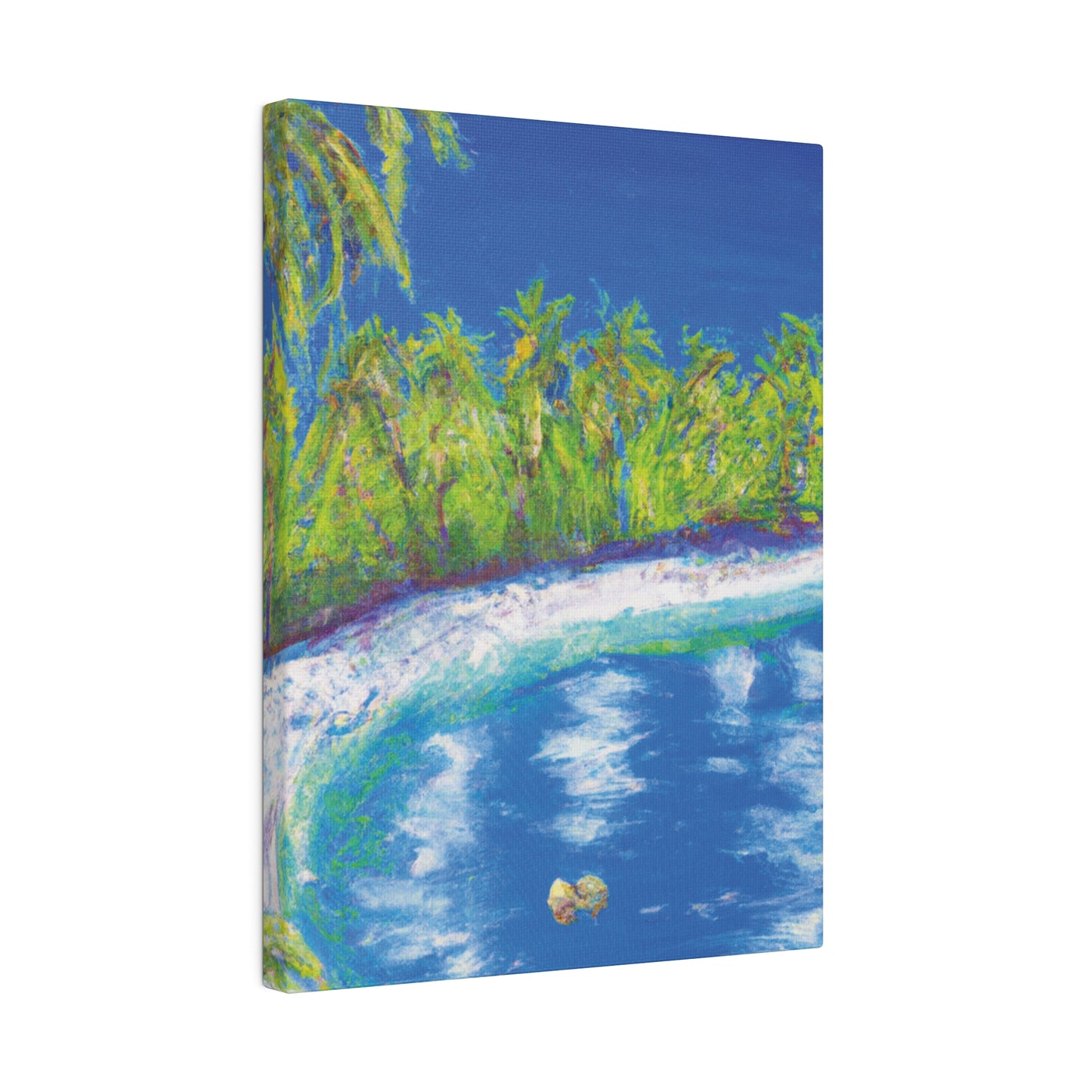 3798C - Bahamas Ocean Painting Print | Bahamas | Ocean | Beach | Poster | Home Decor | Wall Art | Canvas