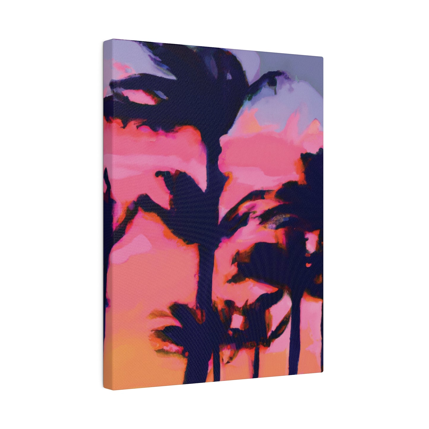 7993P - Miami Beach Sunset Painting Print | Miami | Beach | Sunset | Poster | Home Decor | Wall Art | Canvas