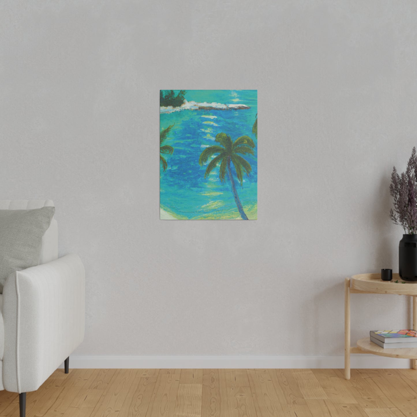 4512F - Bahamas Ocean Painting Print | Bahamas | Ocean | Beach | Poster | Home Decor | Wall Art | Canvas