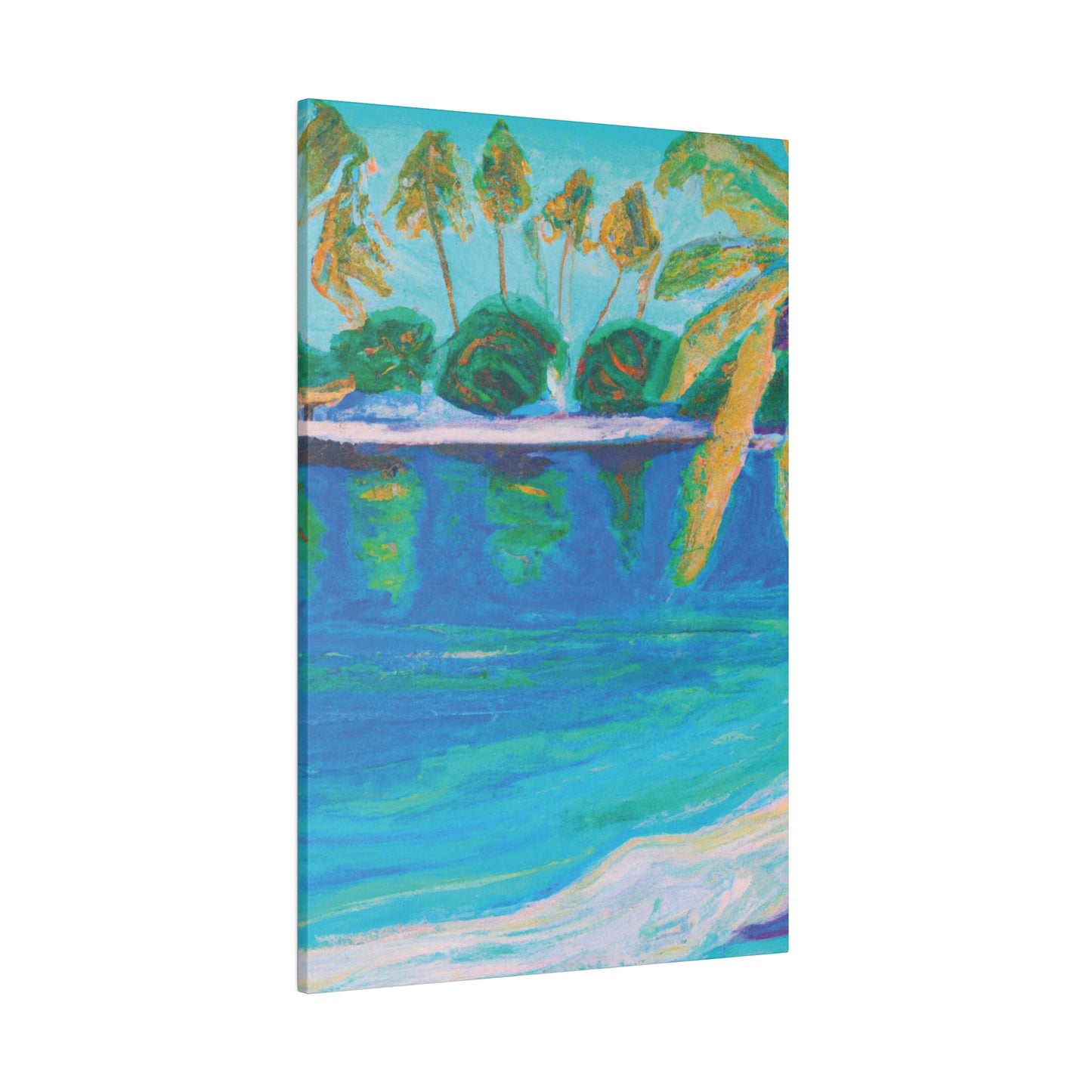 8975V - Bahamas Ocean Painting Print | Bahamas | Ocean | Beach | Poster | Home Decor | Wall Art | Canvas