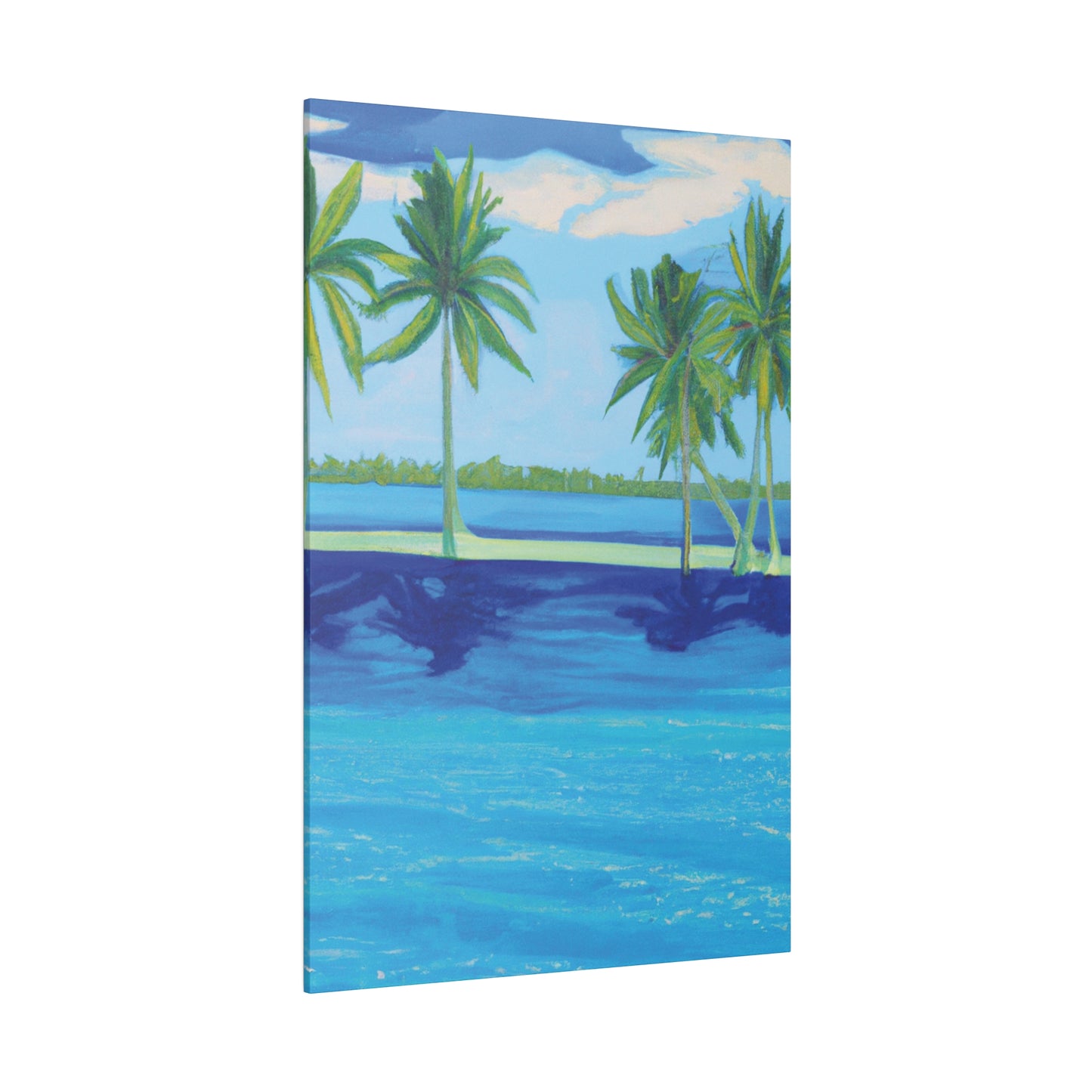 9589F - Bahamas Ocean Painting Print | Bahamas | Ocean | Beach | Poster | Home Decor | Wall Art | Canvas