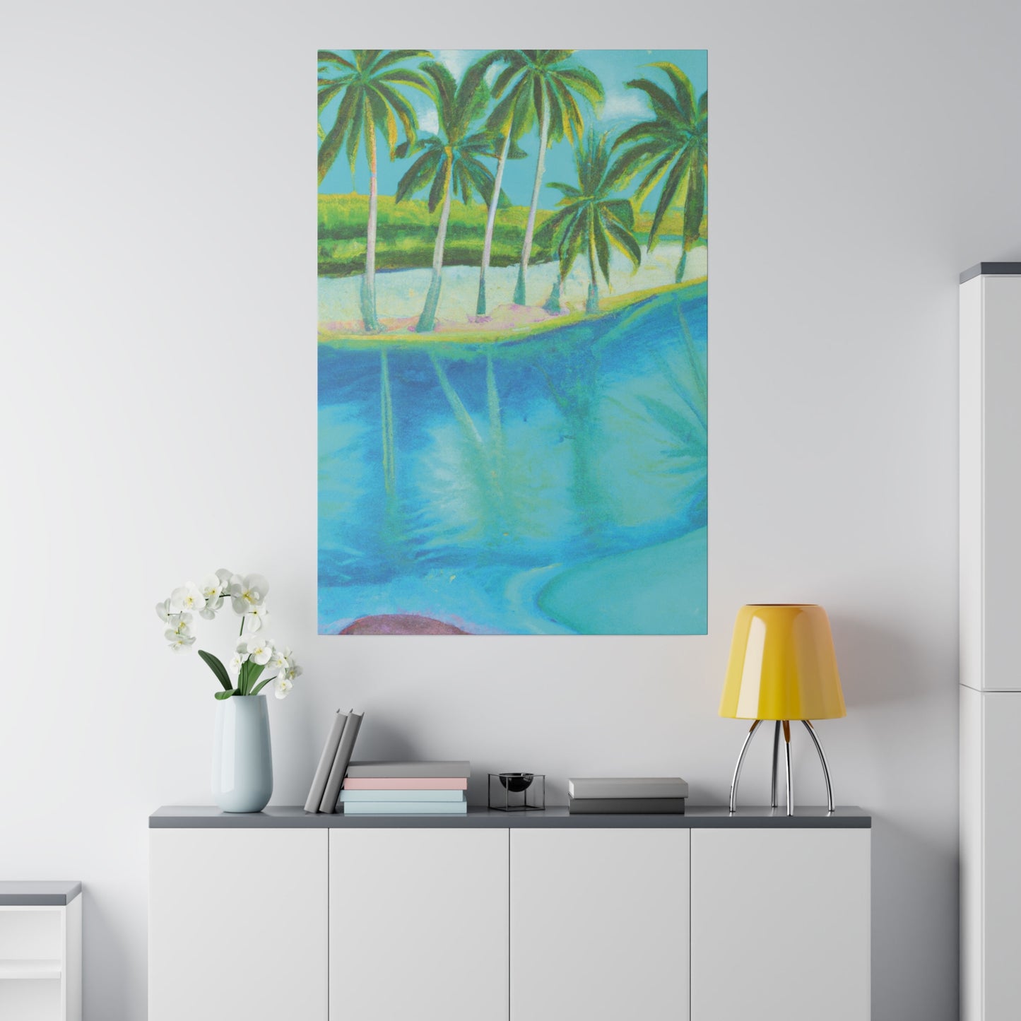 5436R - Bahamas Ocean Painting Print | Bahamas | Ocean | Beach | Poster | Home Decor | Wall Art | Canvas