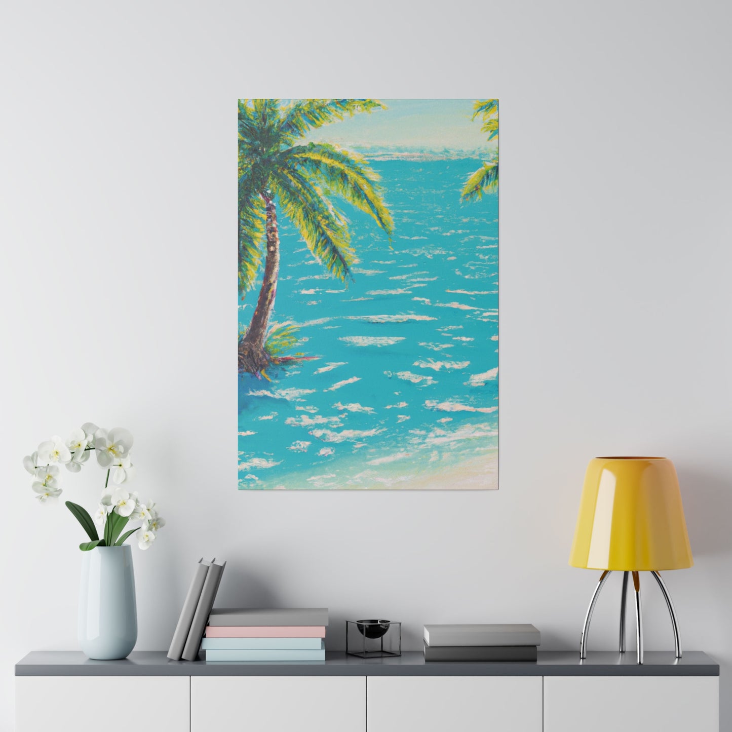 9501E - Bahamas Ocean Painting Print | Bahamas | Ocean | Beach | Poster | Home Decor | Wall Art | Canvas