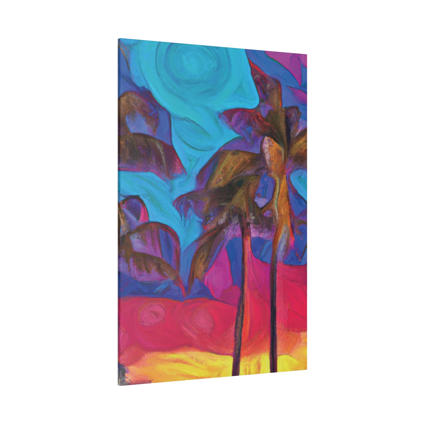 6709Z - Miami Beach Sunset Painting Print | Miami | Beach | Sunset | Poster | Home Decor | Wall Art | Canvas