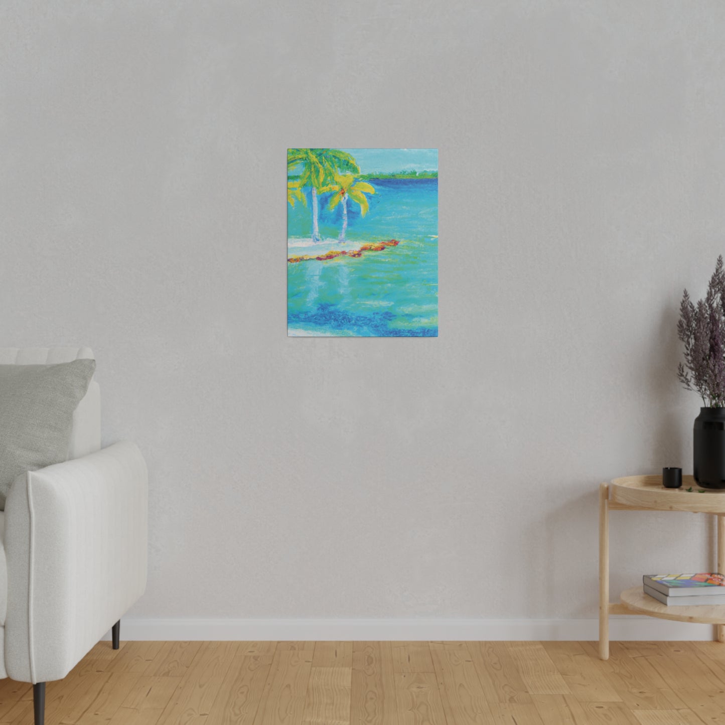 4444R - Bahamas Ocean Painting Print | Bahamas | Ocean | Beach | Poster | Home Decor | Wall Art | Canvas