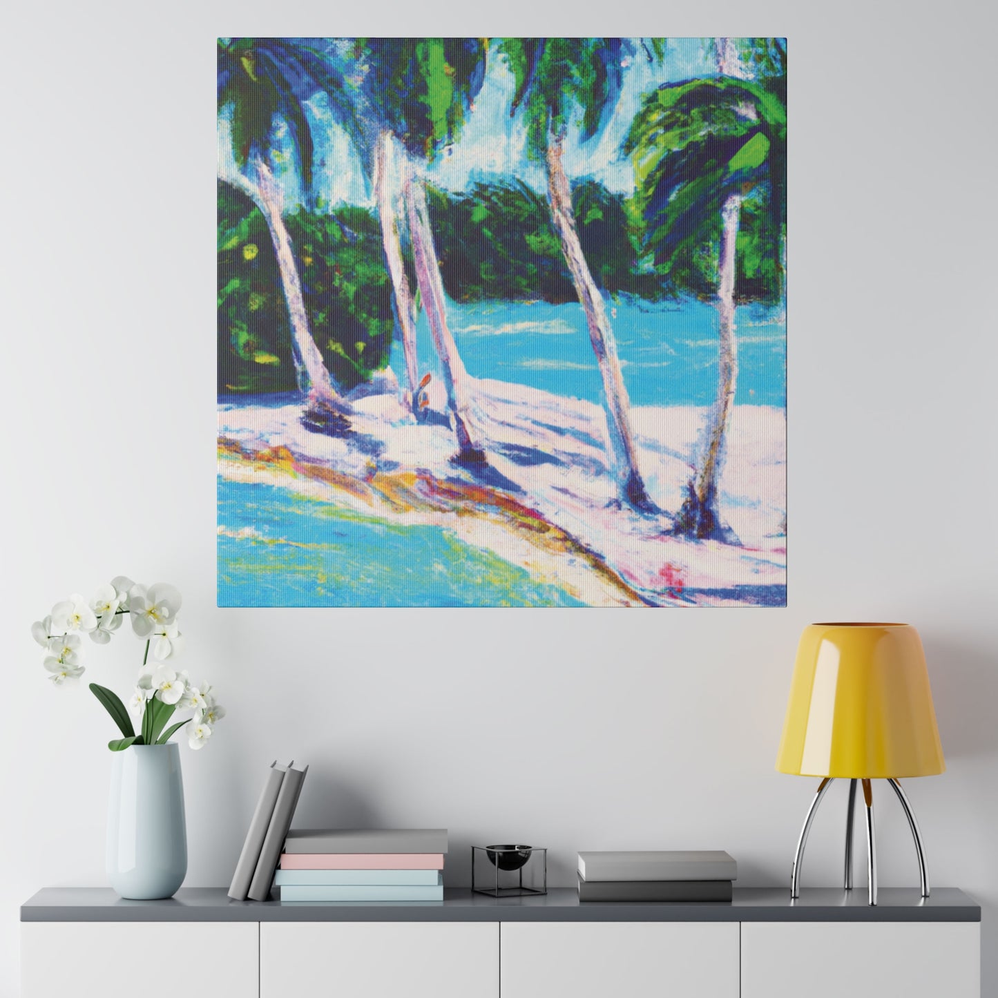 4567L - Bahamas Ocean Painting Print | Bahamas | Ocean | Beach | Poster | Home Decor | Wall Art | Canvas