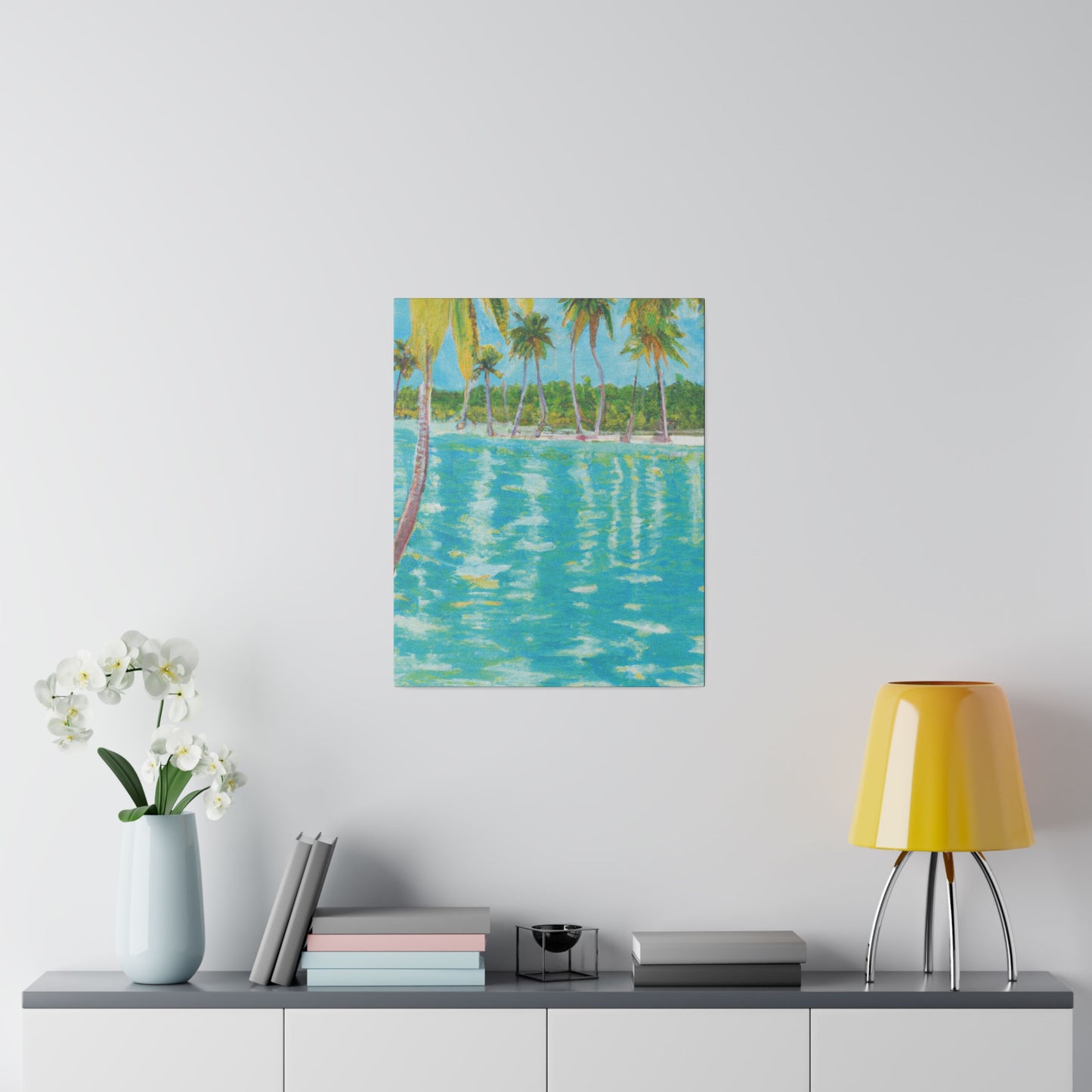 8537R - Bahamas Ocean Painting Print | Bahamas | Ocean | Beach | Poster | Home Decor | Wall Art | Canvas