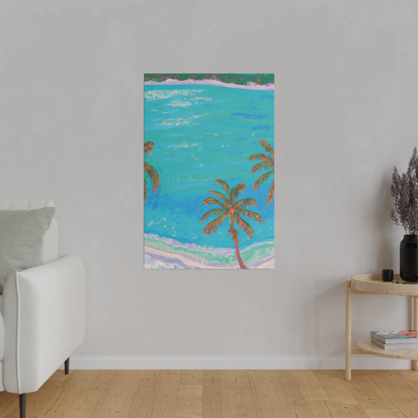 4532X - Bahamas Ocean Painting Print | Bahamas | Ocean | Beach | Poster | Home Decor | Wall Art | Canvas