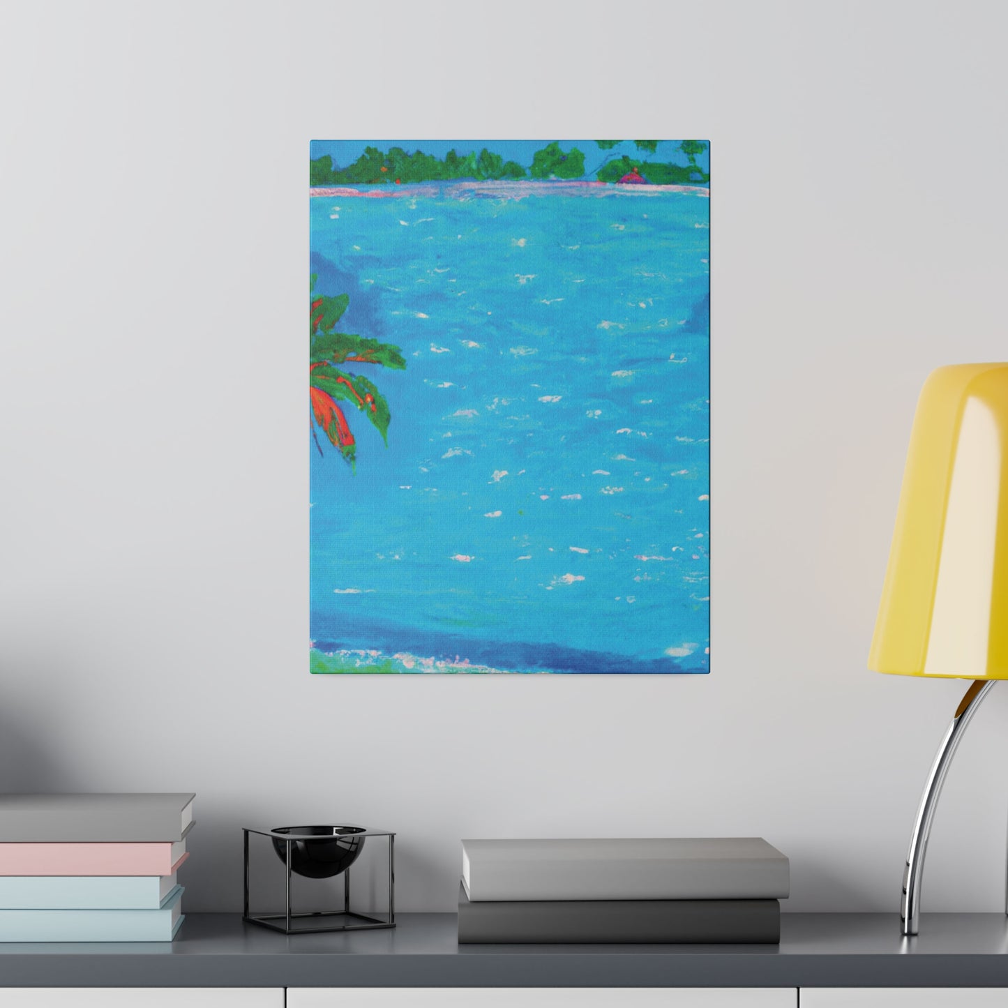 5286G - Bahamas Ocean Painting Print | Bahamas | Ocean | Beach | Poster | Home Decor | Wall Art | Canvas