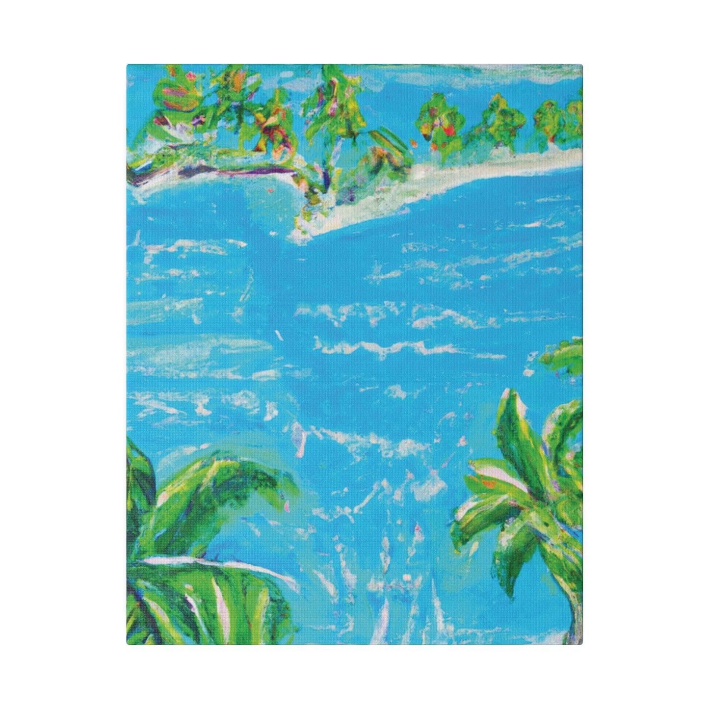 9413O - Bahamas Ocean Painting Print | Bahamas | Ocean | Beach | Poster | Home Decor | Wall Art | Canvas