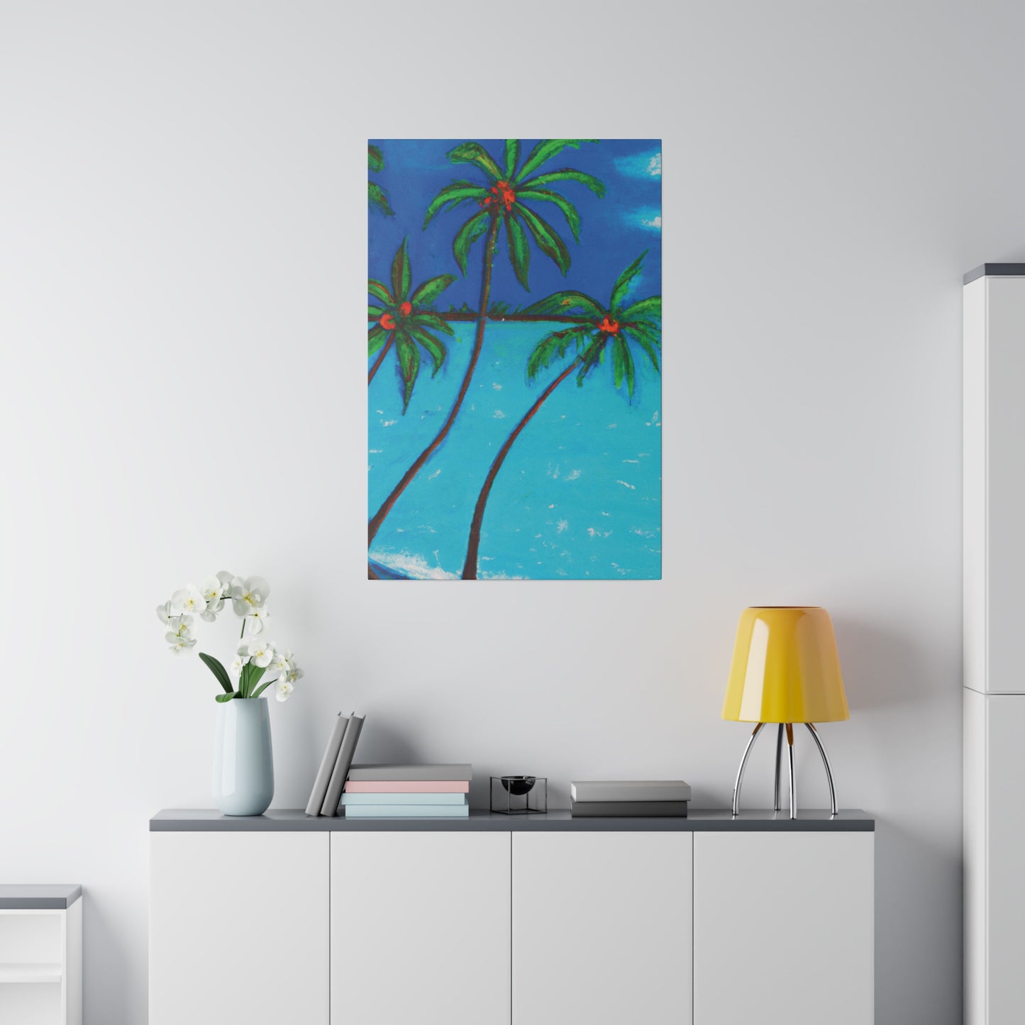 9305W - Bahamas Ocean Painting Print | Bahamas | Ocean | Beach | Poster | Home Decor | Wall Art | Canvas