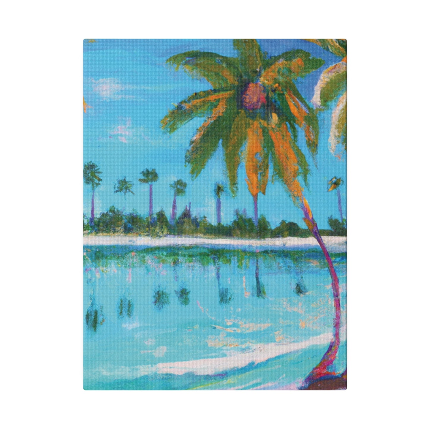8723S - Bahamas Ocean Painting Print | Bahamas | Ocean | Beach | Poster | Home Decor | Wall Art | Canvas