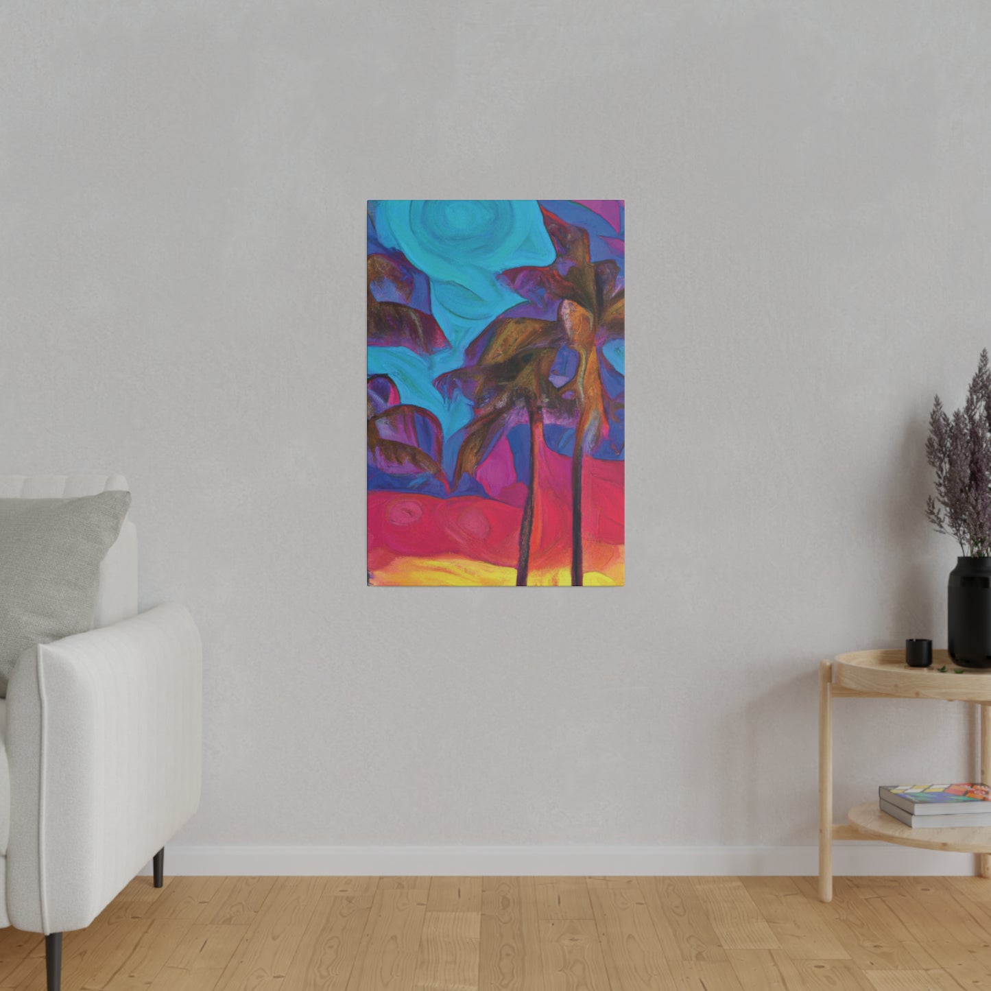 6709Z - Miami Beach Sunset Painting Print | Miami | Beach | Sunset | Poster | Home Decor | Wall Art | Canvas