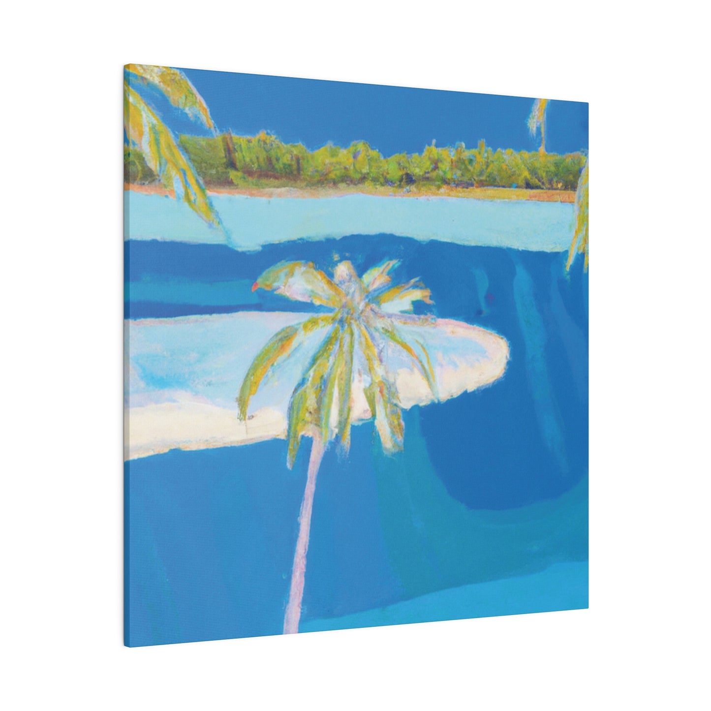 9231F - Bahamas Ocean Painting Print | Bahamas | Ocean | Beach | Poster | Home Decor | Wall Art | Canvas