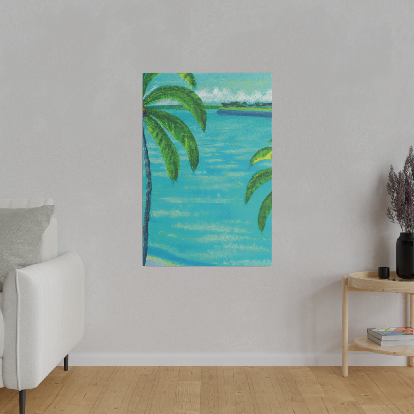 3184O - Bahamas Ocean Painting Print | Bahamas | Ocean | Beach | Poster | Home Decor | Wall Art | Canvas