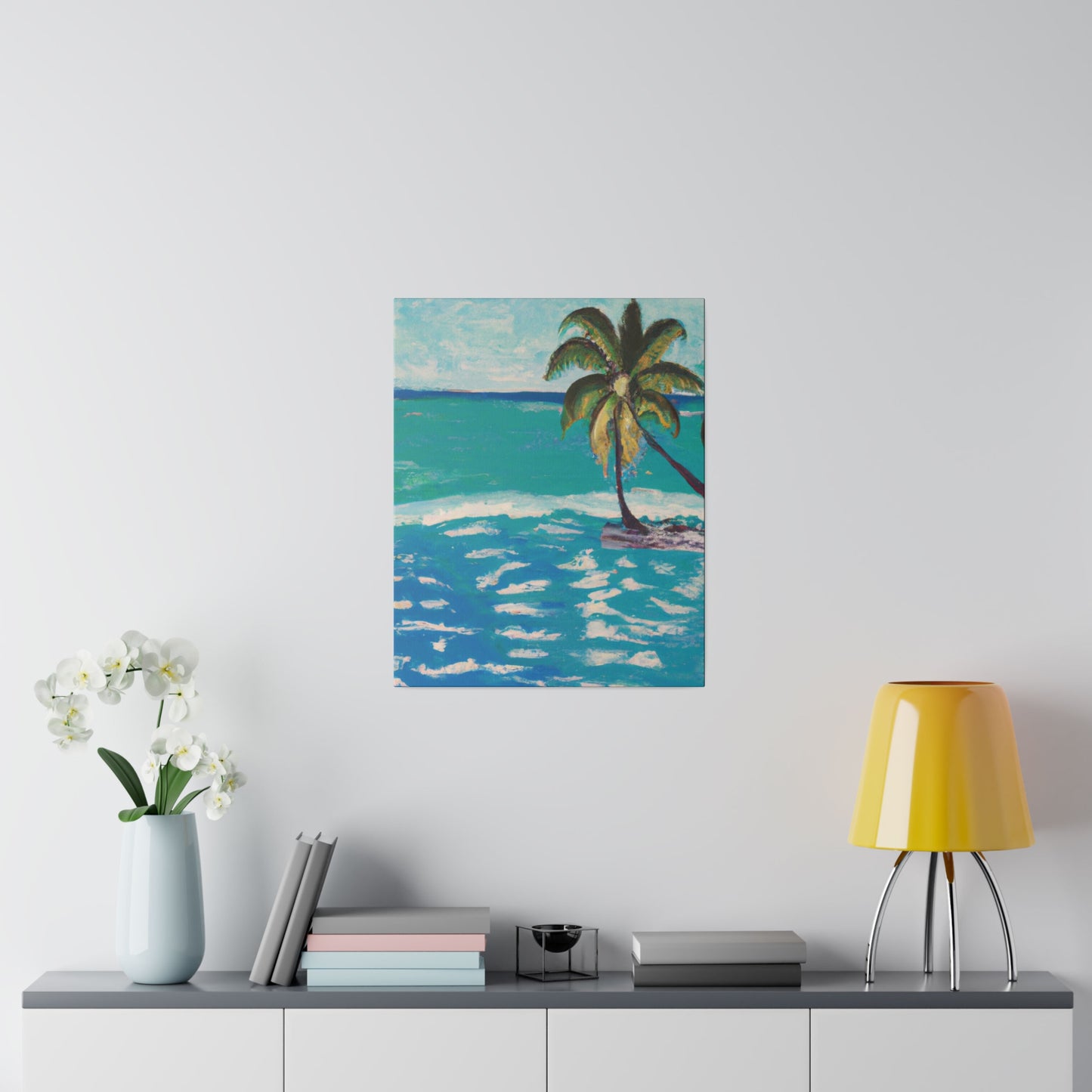 4081V - Bahamas Ocean Painting Print | Bahamas | Ocean | Beach | Poster | Home Decor | Wall Art | Canvas