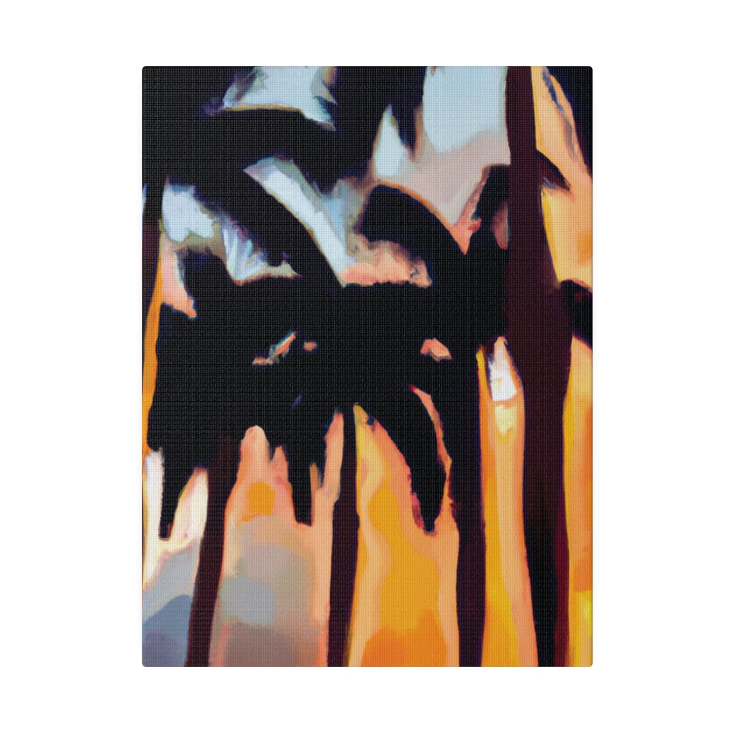 5642H - Miami Beach Sunset Painting Print | Miami | Beach | Sunset | Poster | Home Decor | Wall Art | Canvas