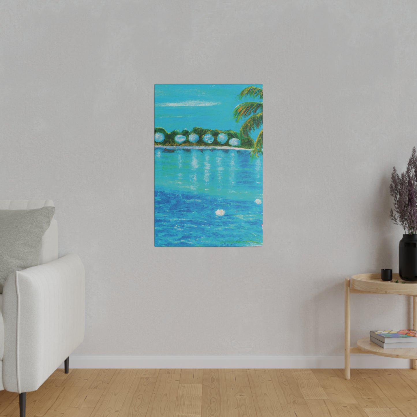 912X - Bahamas Ocean Painting Print | Bahamas | Ocean | Beach | Poster | Home Decor | Wall Art | Canvas