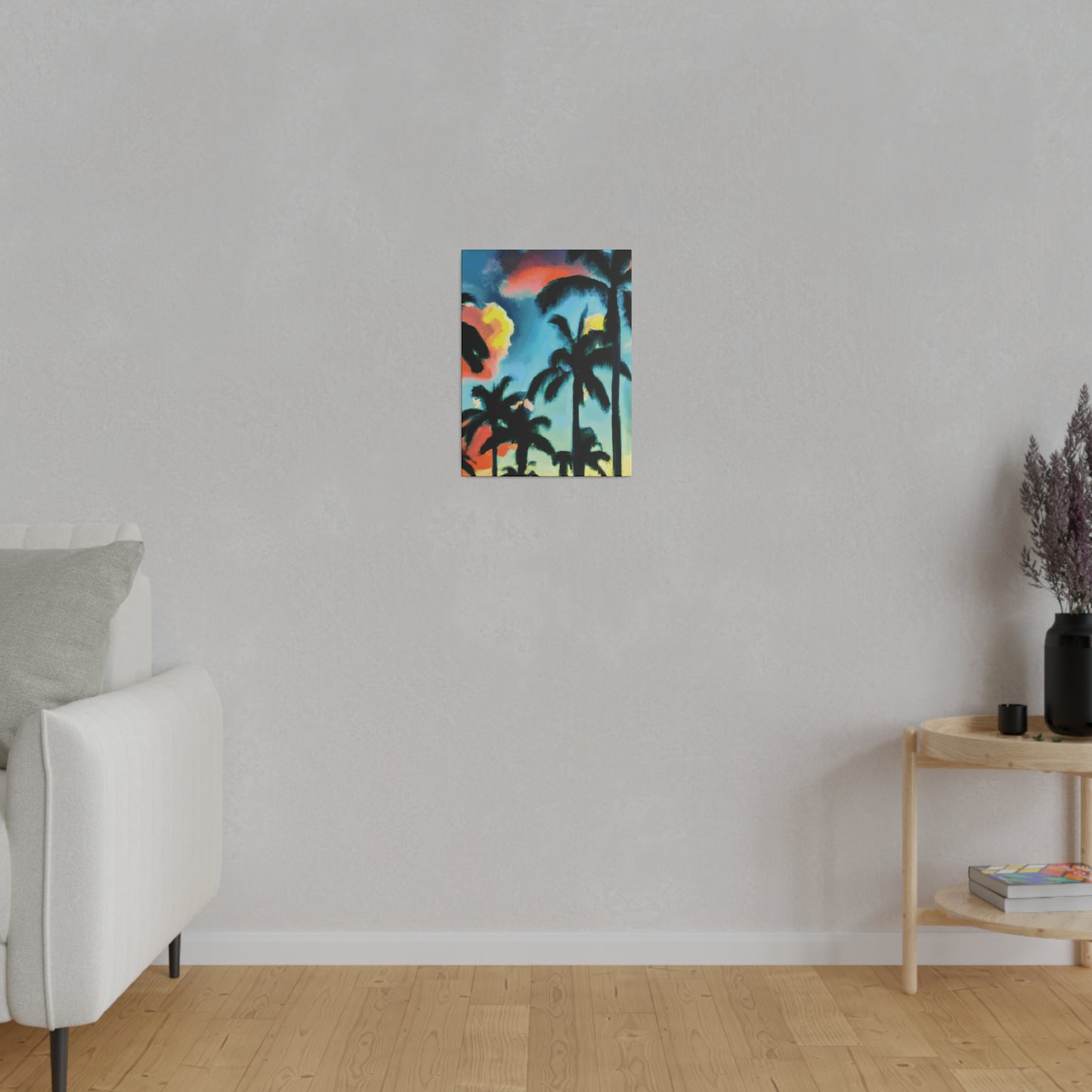 8724W - Miami Beach Sunset Painting Print | Miami | Beach | Sunset | Poster | Home Decor | Wall Art | Canvas